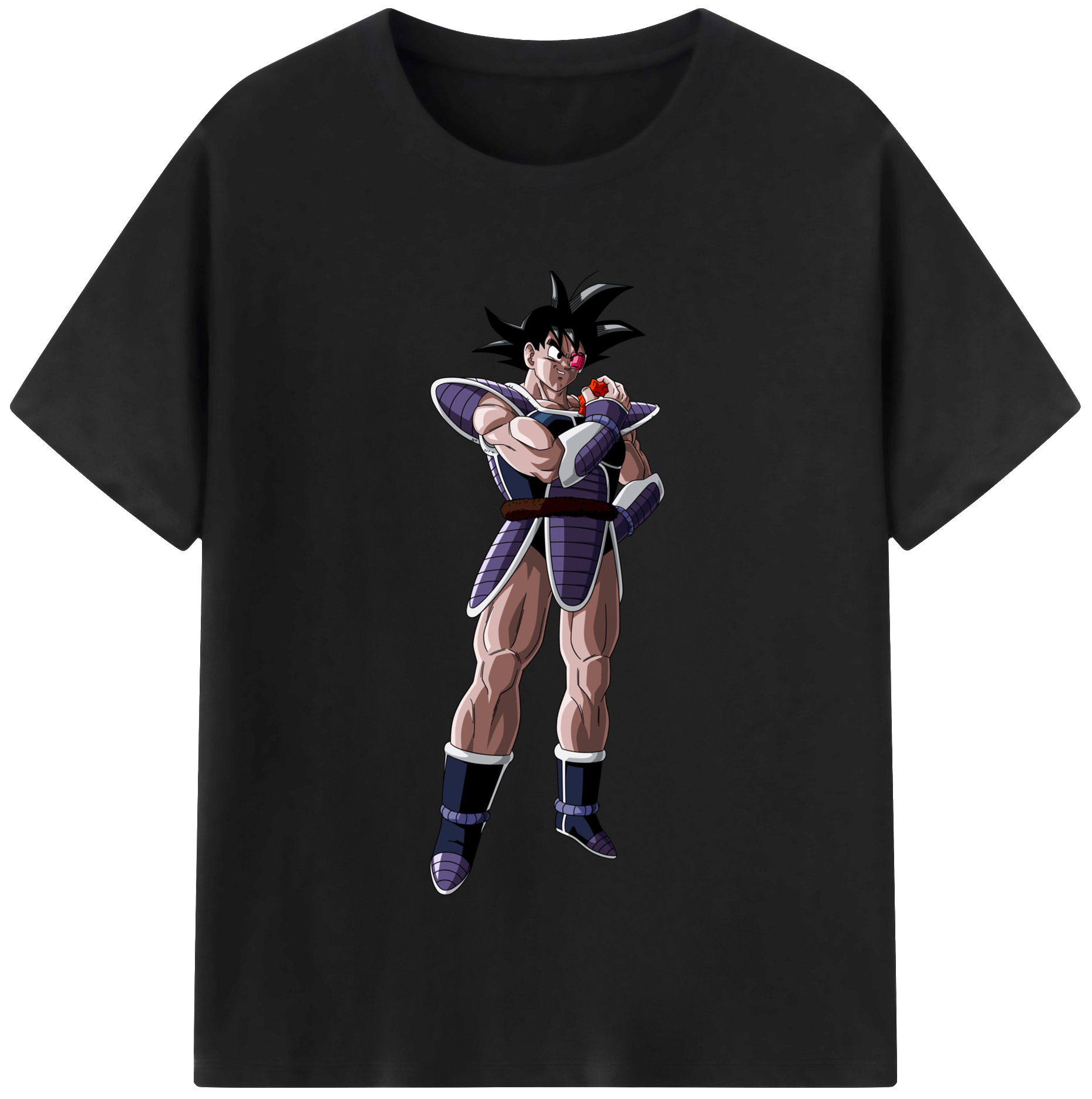 （画像用） ドラゴンボール 孫悟空（そん ごくう）Son Goku カカロット DRAGON BALL Kakarotto レディースカジュアルプリントTシャツ（綿100％）