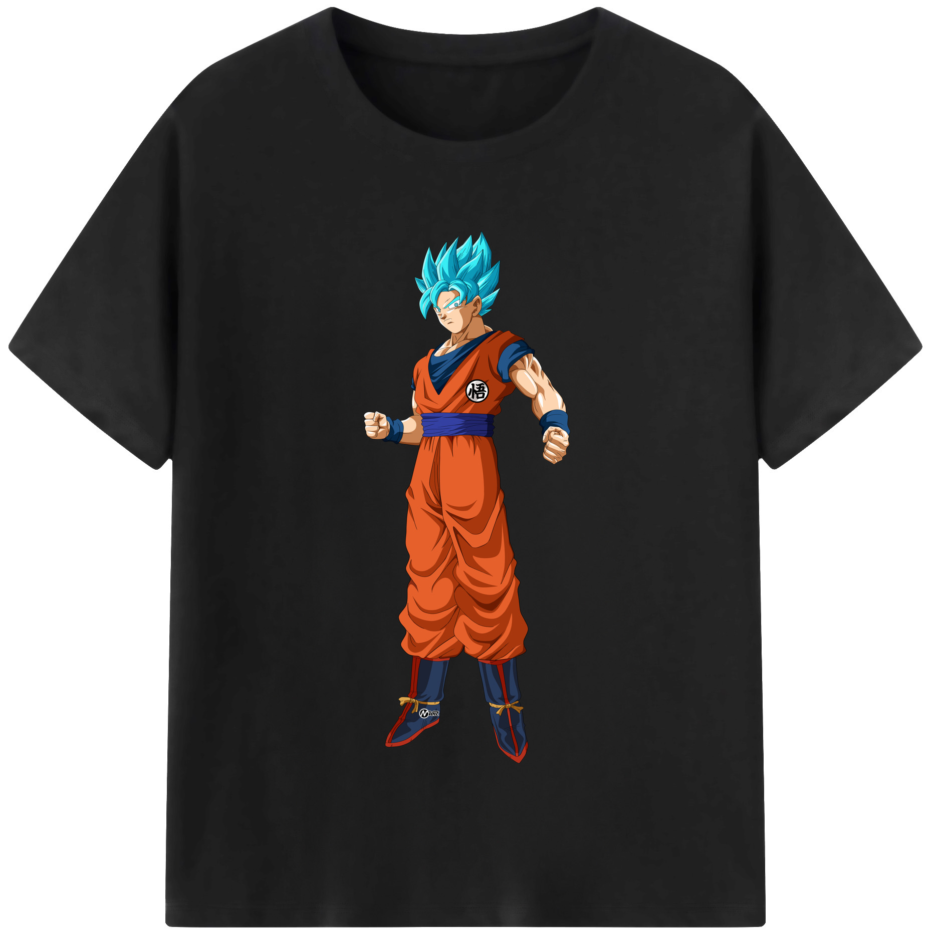 （画像用） ドラゴンボール 孫悟空（そん ごくう）Son Goku カカロット DRAGON BALL Kakarotto レディースカジュアルプリントTシャツ（綿100％）