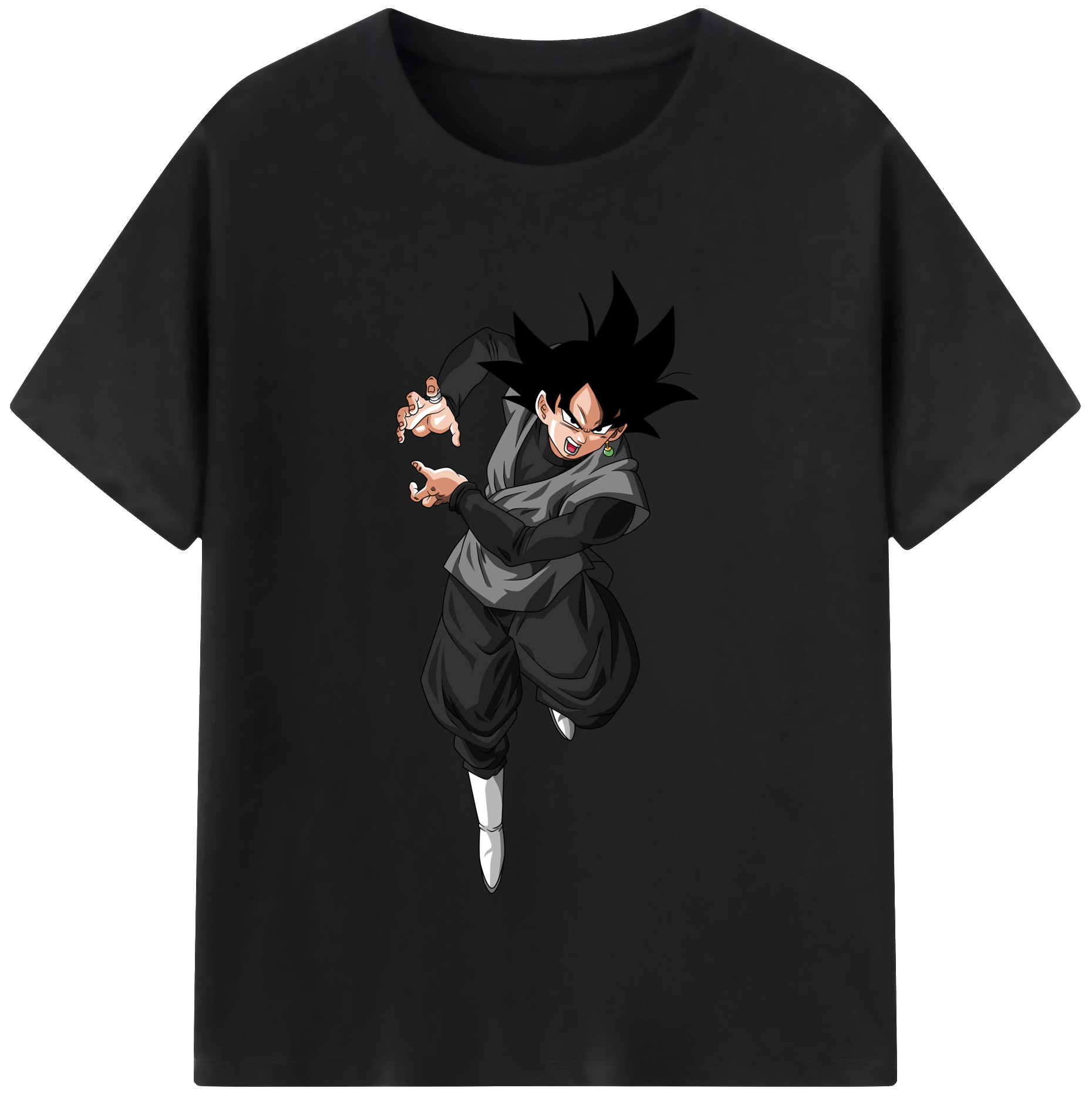 （画像用） ドラゴンボール ベジータ四世（Bejīta Yonsei）DRAGON BALL Vegeta IV レディースカジュアルプリントTシャツ（綿100％）