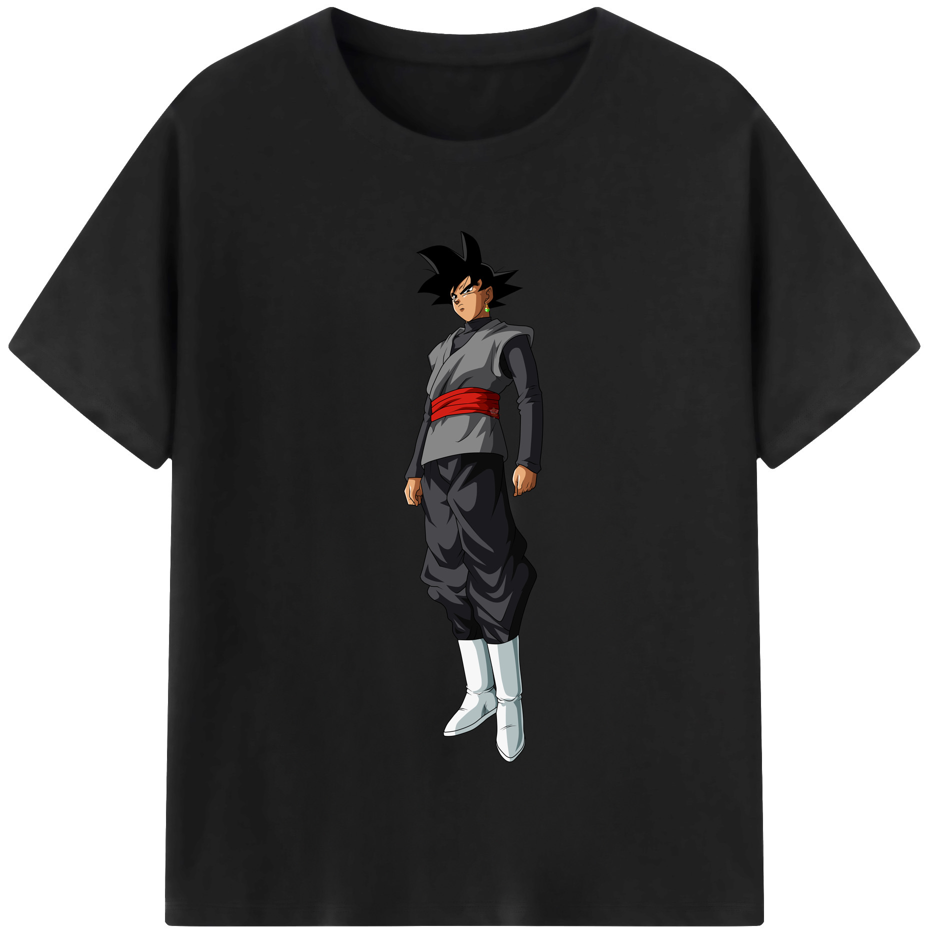 （画像用） ドラゴンボール ベジータ四世（Bejīta Yonsei）DRAGON BALL Vegeta IV レディースカジュアルプリントTシャツ（綿100％）