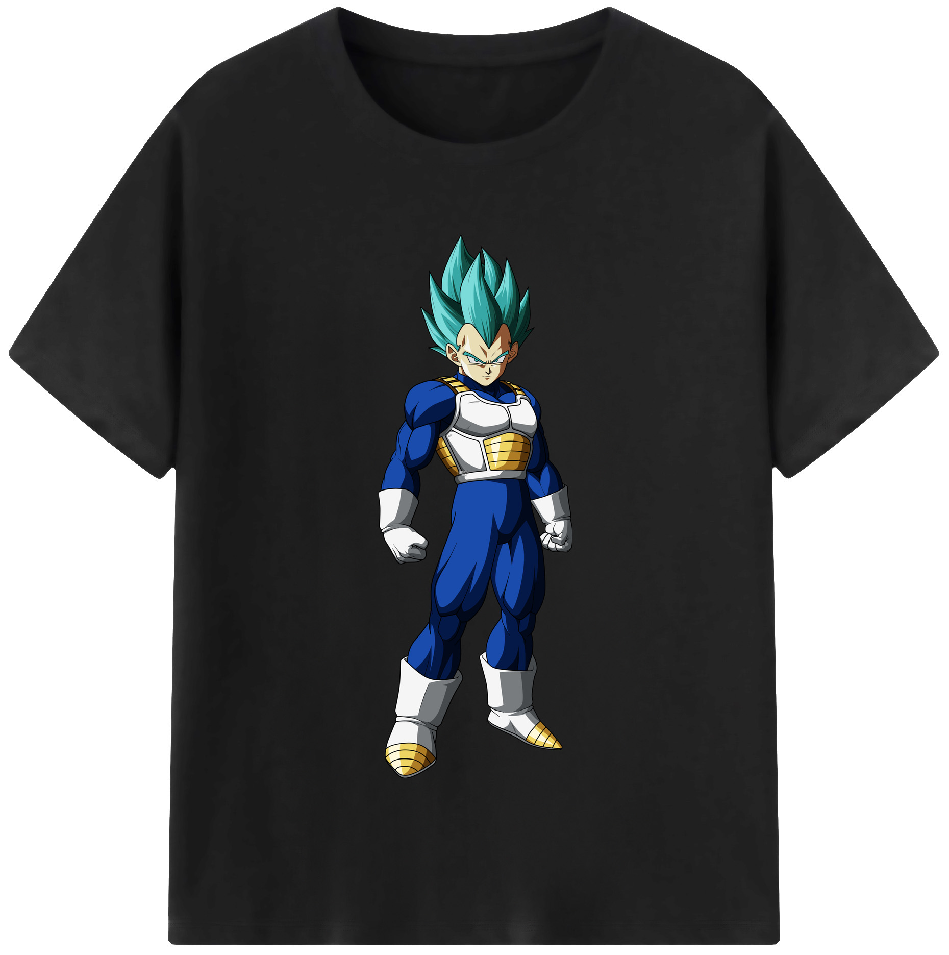 （画像用） ドラゴンボール ベジータ四世（Bejīta Yonsei）DRAGON BALL Vegeta IV レディースカジュアルプリントTシャツ（綿100％）
