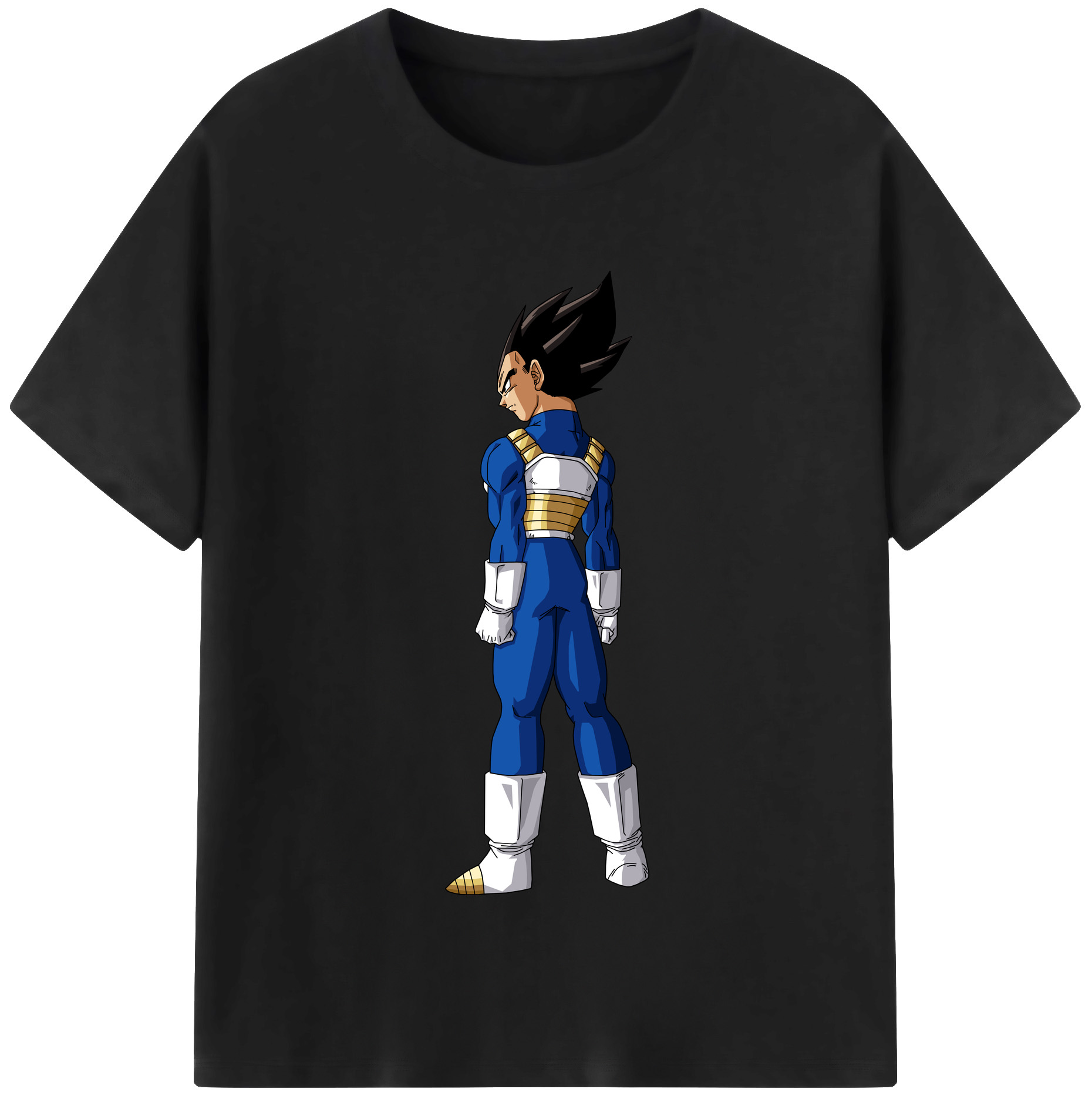 （画像用） ドラゴンボール ベジータ四世（Bejīta Yonsei）DRAGON BALL Vegeta IV レディースカジュアルプリントTシャツ（綿100％）