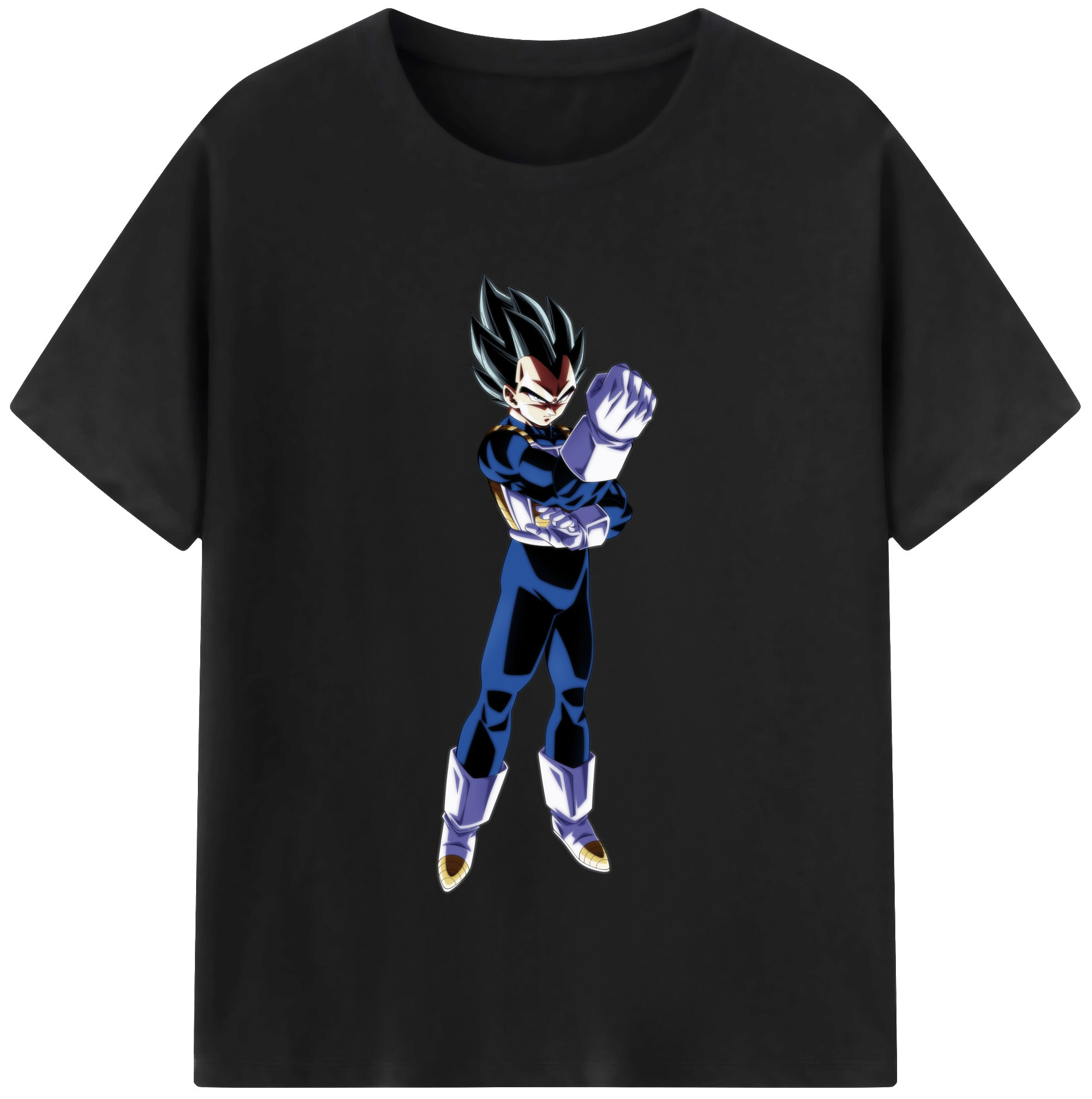 （画像用） ドラゴンボール ベジータ四世（Bejīta Yonsei）DRAGON BALL Vegeta IV レディースカジュアルプリントTシャツ（綿100％）