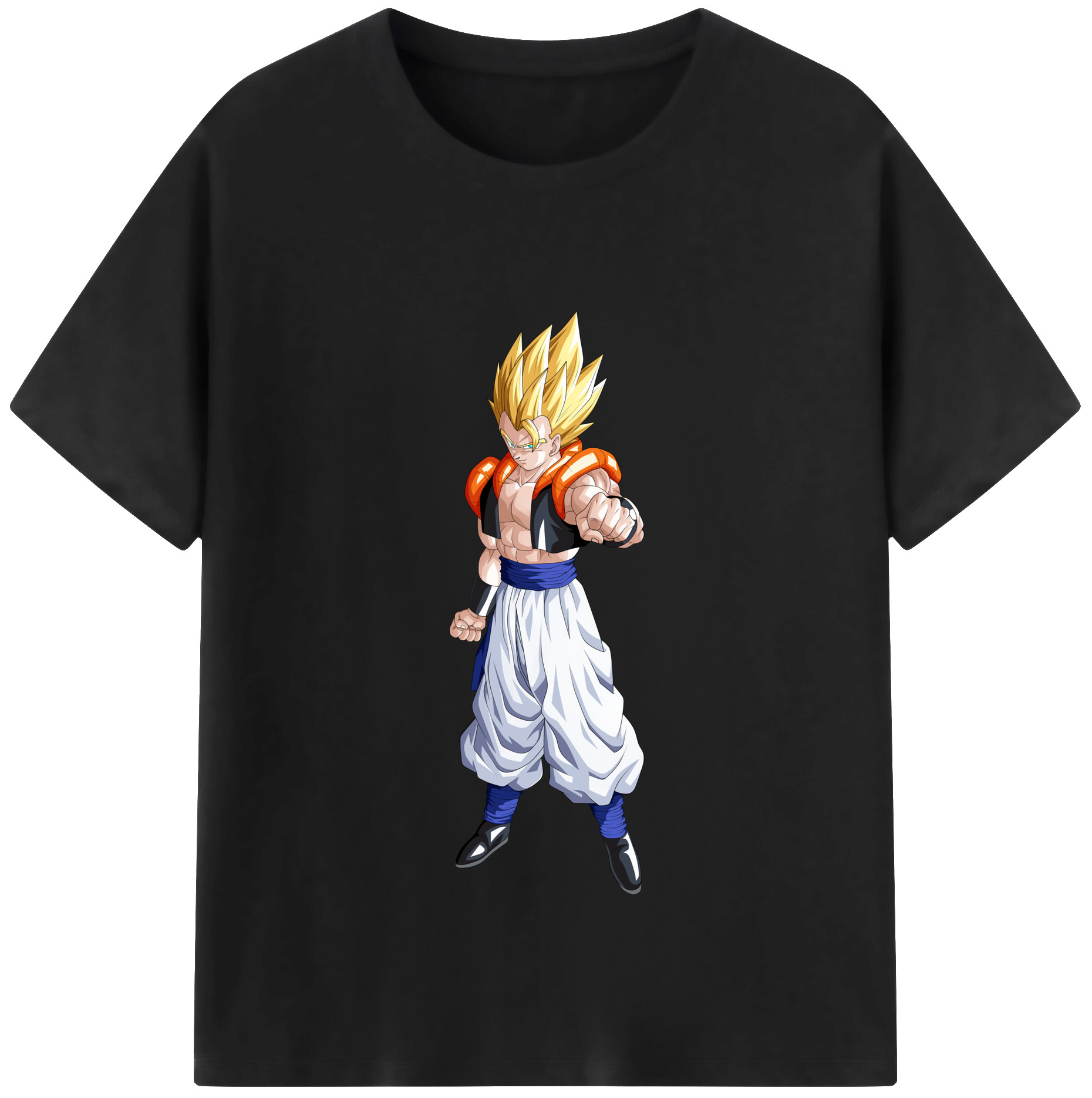 （画像用） ドラゴンボール ベジータ四世（Bejīta Yonsei）DRAGON BALL Vegeta IV レディースカジュアルプリントTシャツ（綿100％）