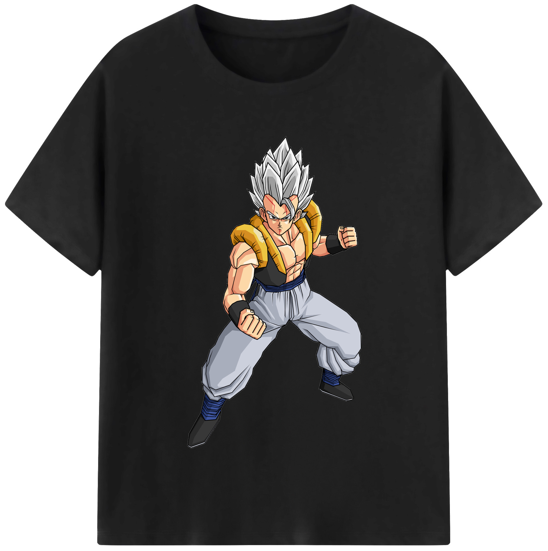（画像用） ドラゴンボール ベジータ四世（Bejīta Yonsei）DRAGON BALL Vegeta IV レディースカジュアルプリントTシャツ（綿100％）
