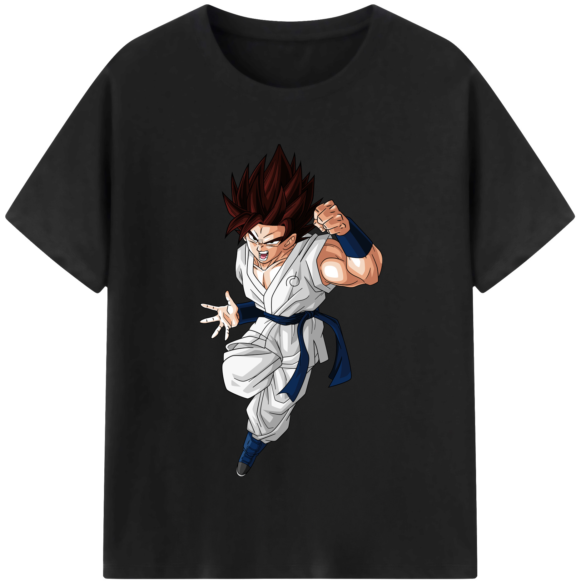 （画像用） ドラゴンボール 孫 悟飯（そんごはん）DRAGON BALL Son Gohan レディースカジュアルプリントTシャツ（綿100％）