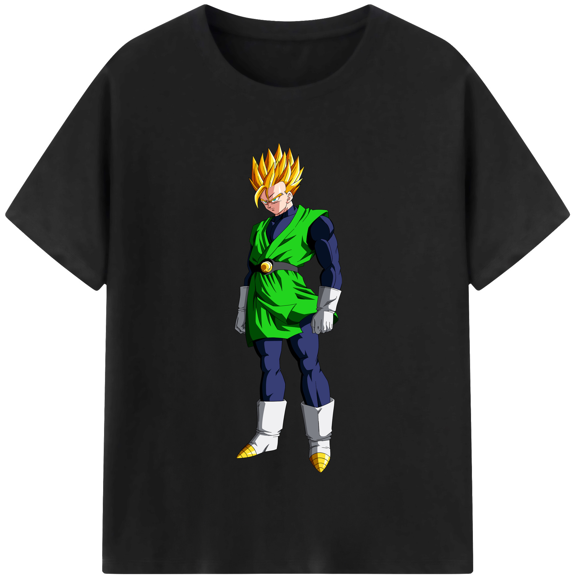 （画像用） ドラゴンボール 孫 悟飯（そんごはん）DRAGON BALL Son Gohan レディースカジュアルプリントTシャツ（綿100％）