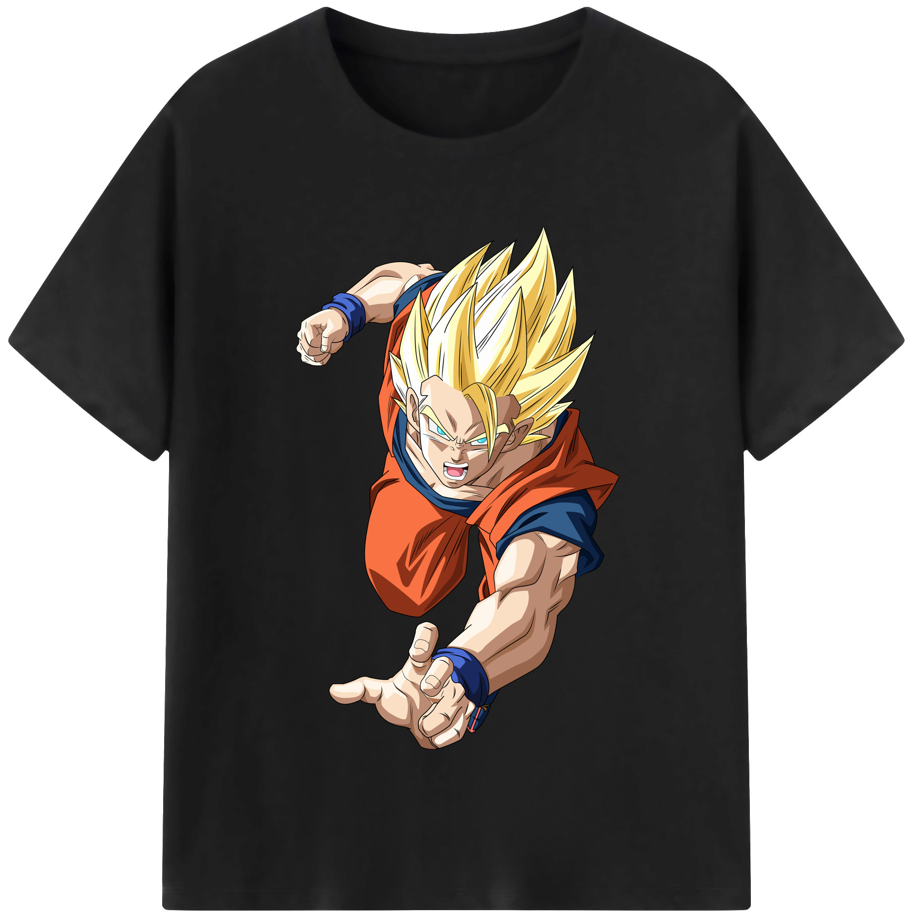 （画像用） ドラゴンボール 孫 悟飯（そんごはん）DRAGON BALL Son Gohan レディースカジュアルプリントTシャツ（綿100％）