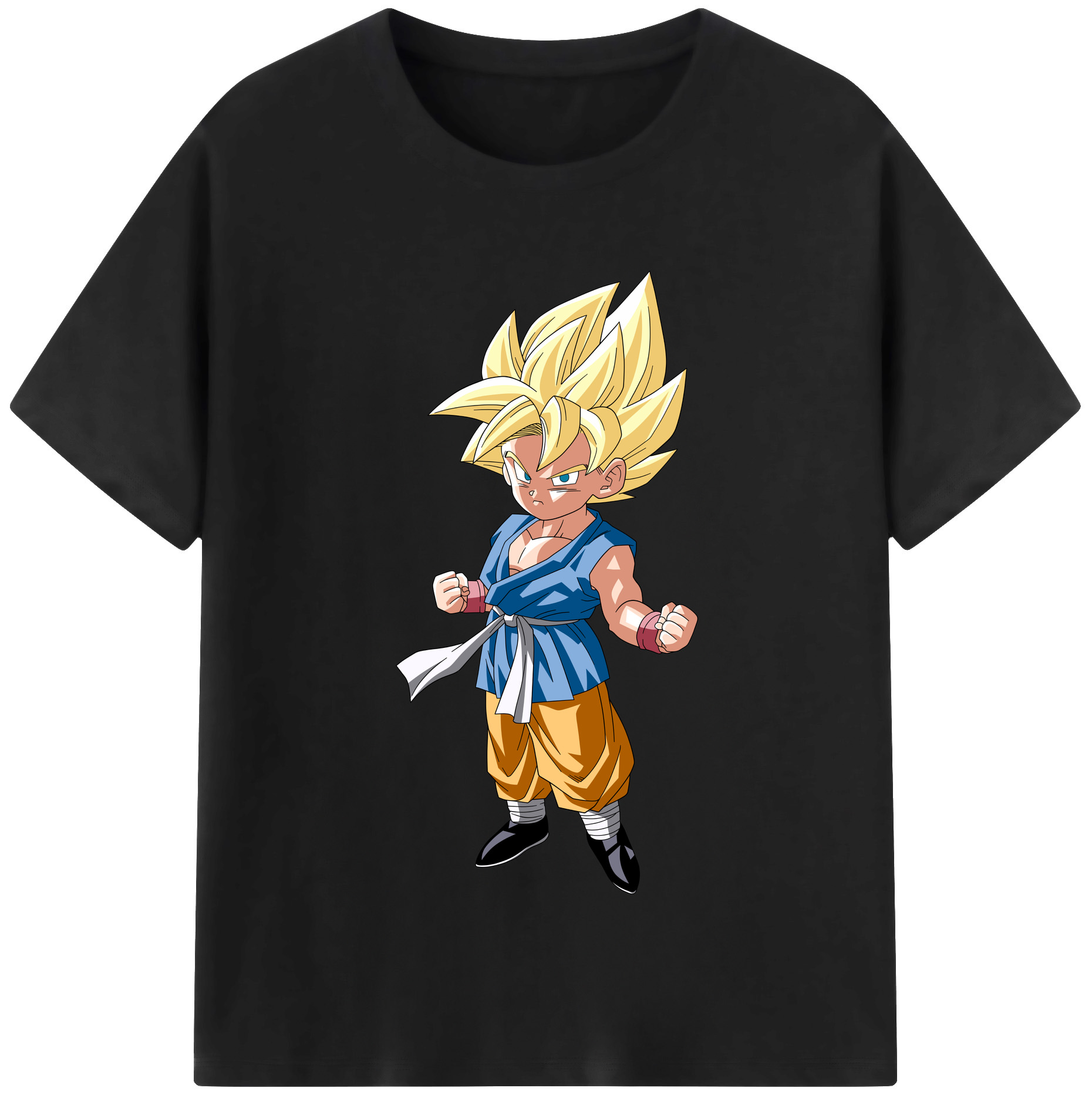 （画像用） ドラゴンボール 孫 悟飯（そんごはん）DRAGON BALL Son Gohan レディースカジュアルプリントTシャツ（綿100％）