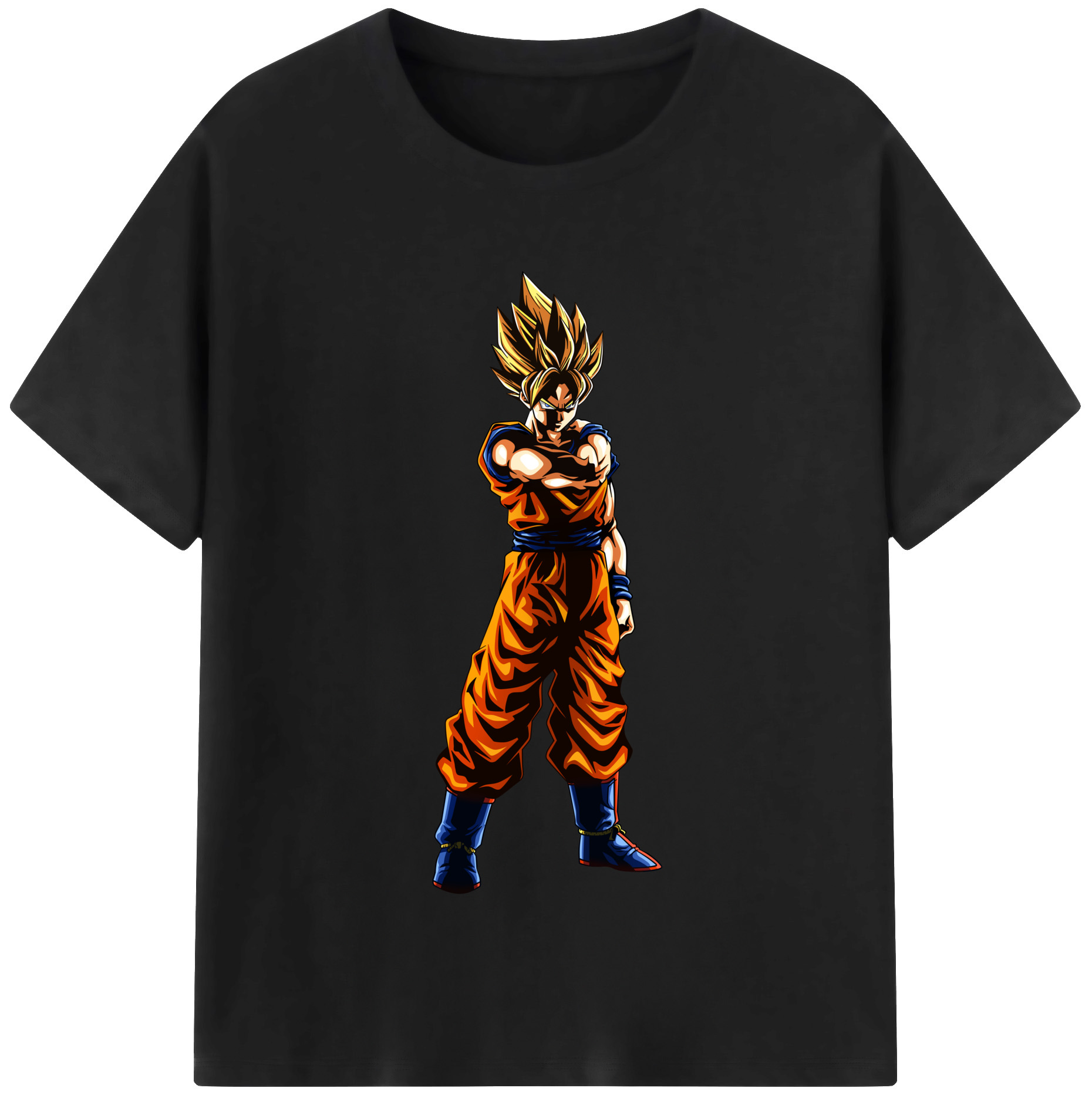 （画像用） ドラゴンボール 孫 悟飯（そんごはん）DRAGON BALL Son Gohan レディースカジュアルプリントTシャツ（綿100％）
