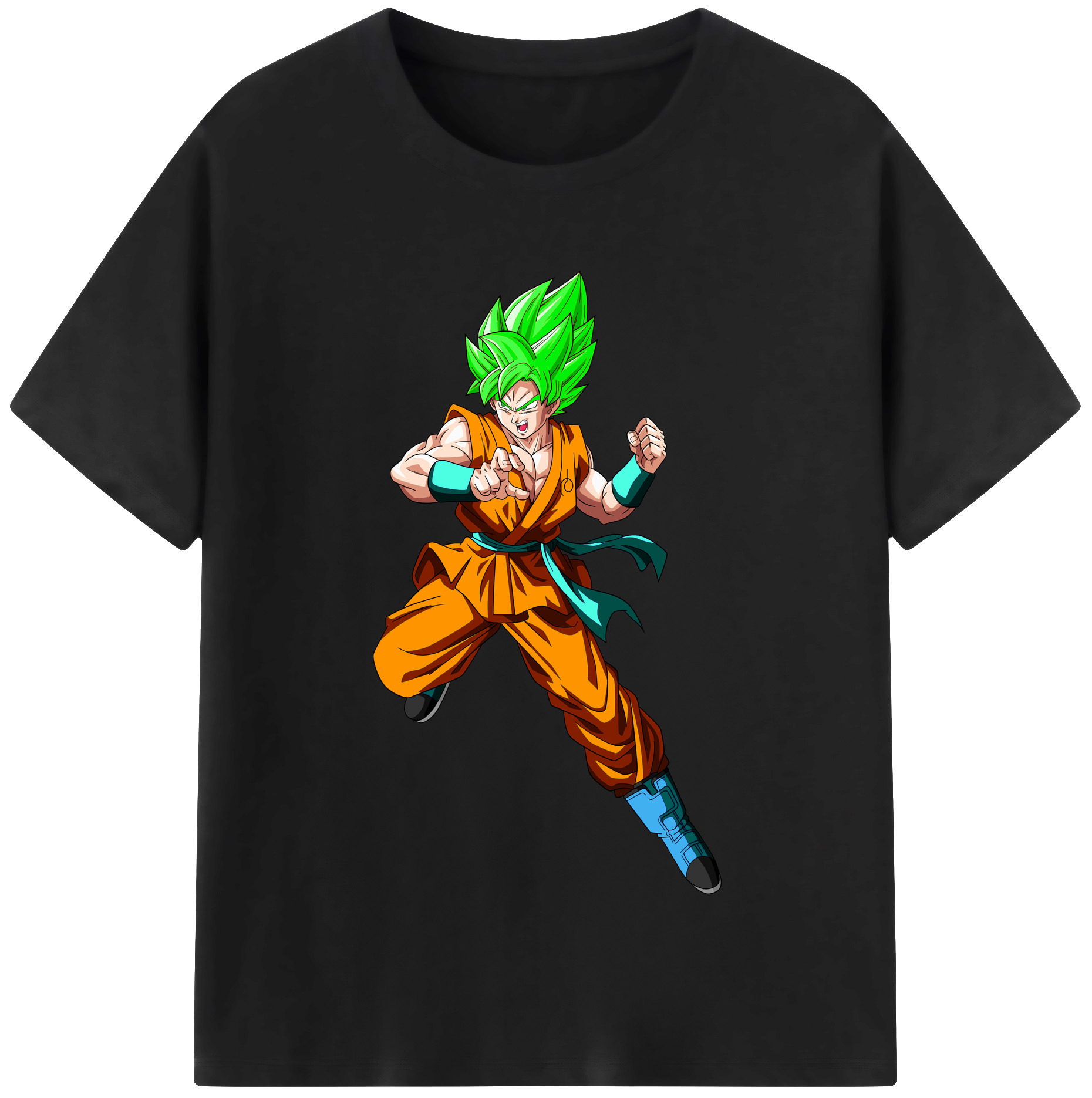 （画像用） ドラゴンボール 孫 悟飯（そんごはん）DRAGON BALL Son Gohan レディースカジュアルプリントTシャツ（綿100％）