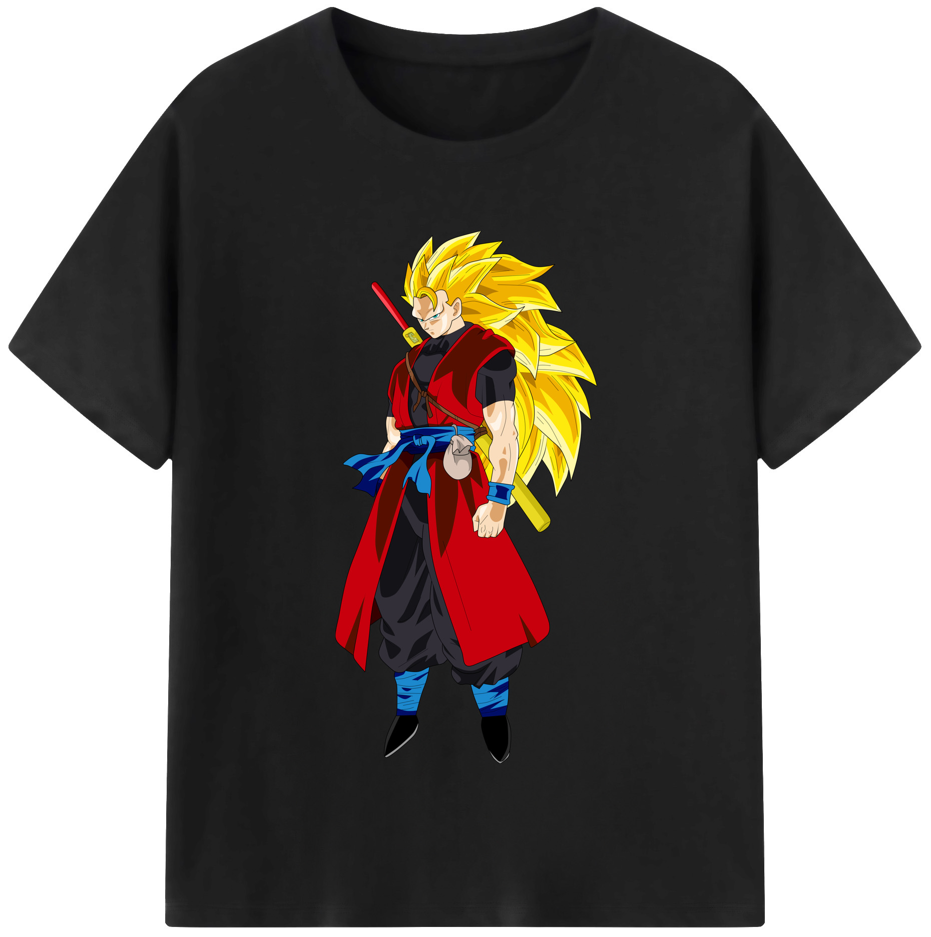 （画像用） ドラゴンボール トランクス（Torankusu）DRAGON BALL Trunks レディースカジュアルプリントTシャツ（綿100％）