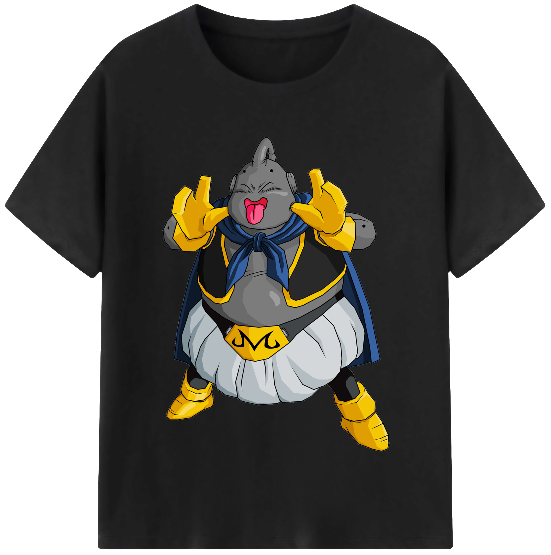 （画像用） ドラゴンボール 魔人ブウ DRAGON BALL Majin Buu レディースカジュアルプリントTシャツ（綿100％）