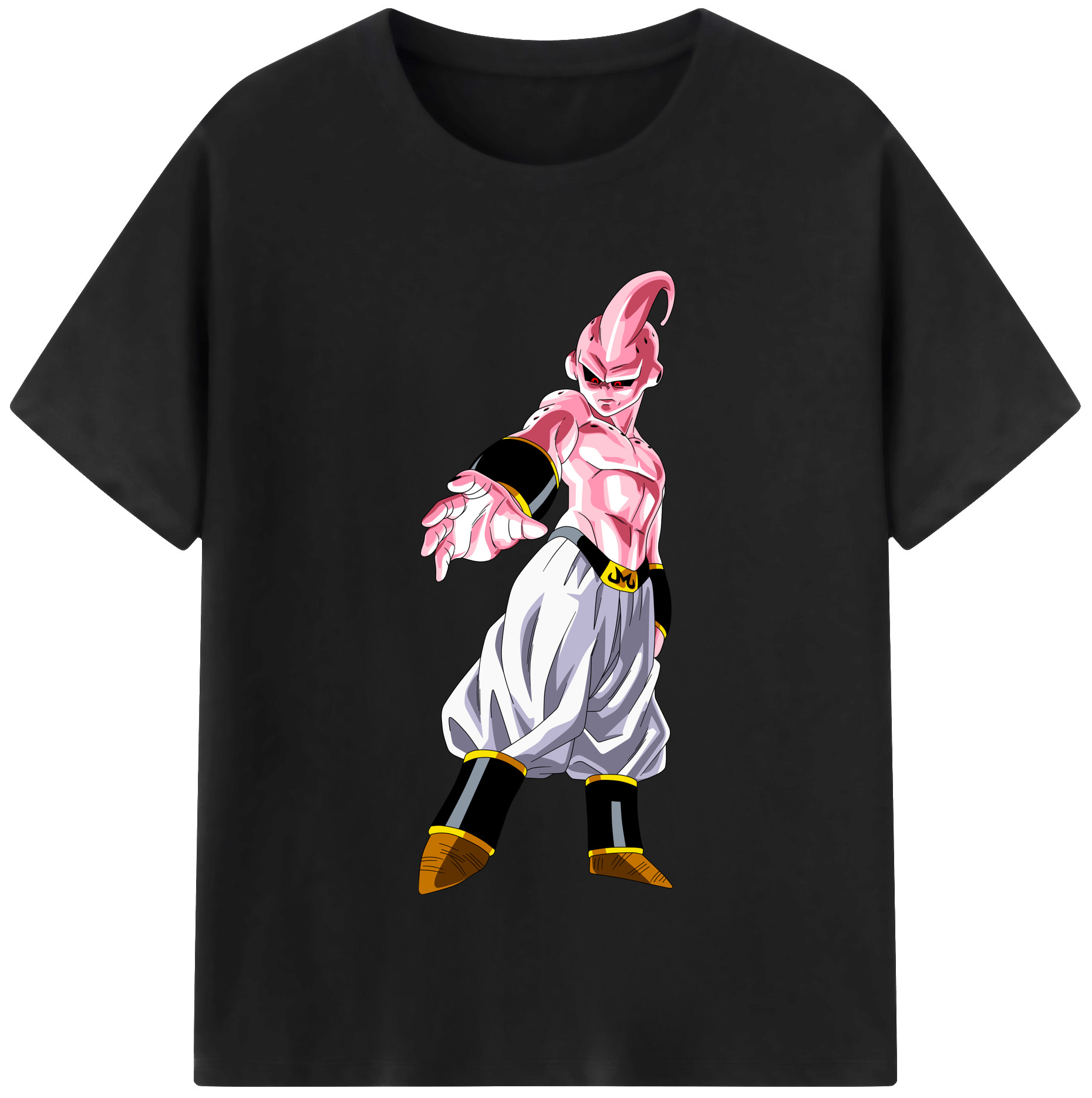 （画像用） ドラゴンボール 魔人ブウ DRAGON BALL Majin Buu レディースカジュアルプリントTシャツ（綿100％）