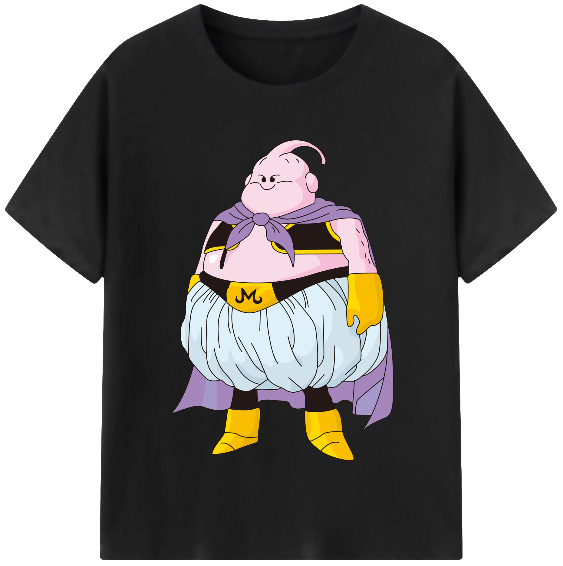 （画像用） ドラゴンボール 魔人ブウ DRAGON BALL Majin Buu レディースカジュアルプリントTシャツ（綿100％）