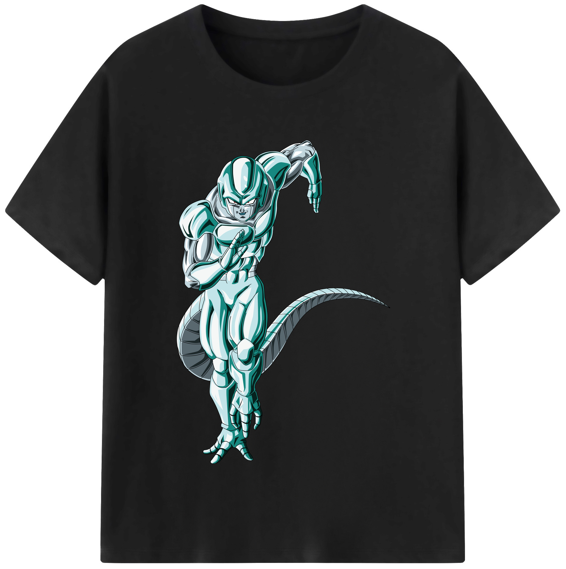 （画像用） ドラゴンボール フリーザ DRAGON BALL Frieza レディースカジュアルプリントTシャツ（綿100％）