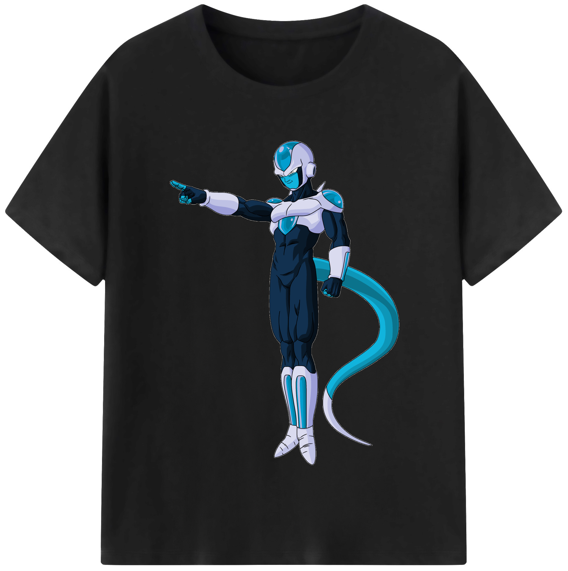 （画像用） ドラゴンボール フリーザ DRAGON BALL Frieza レディースカジュアルプリントTシャツ（綿100％）