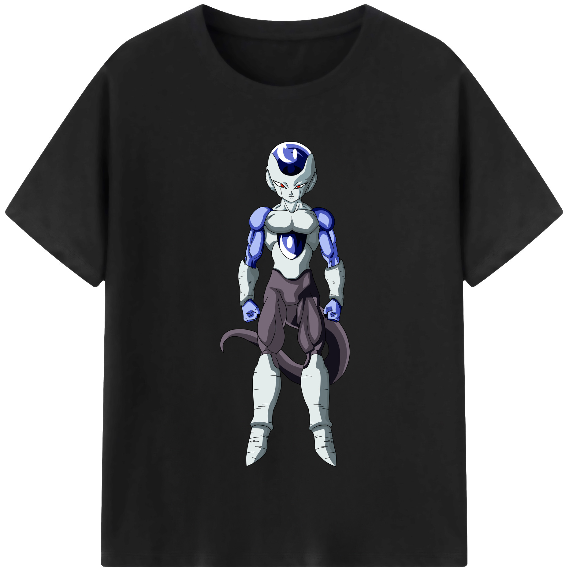 （画像用） ドラゴンボール フリーザ DRAGON BALL Frieza レディースカジュアルプリントTシャツ（綿100％）