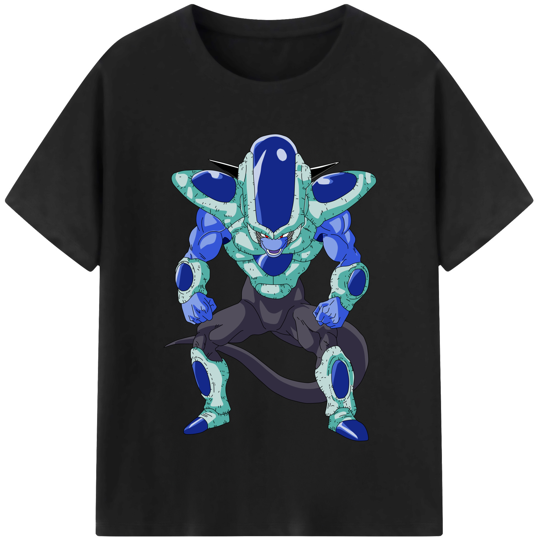 （画像用） ドラゴンボール フリーザ DRAGON BALL Frieza レディースカジュアルプリントTシャツ（綿100％）