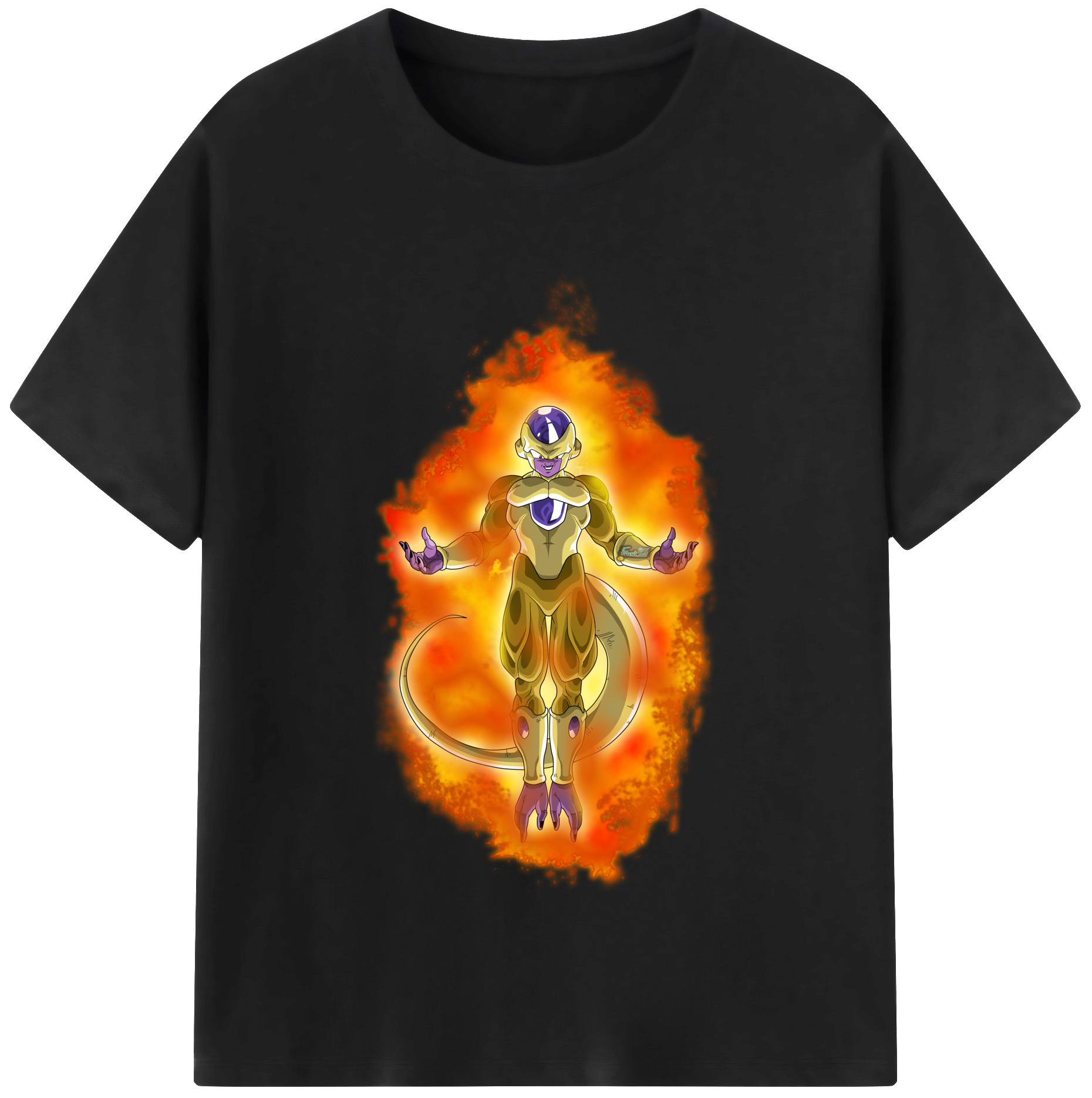 （画像用） ドラゴンボール フリーザ DRAGON BALL Frieza レディースカジュアルプリントTシャツ（綿100％）