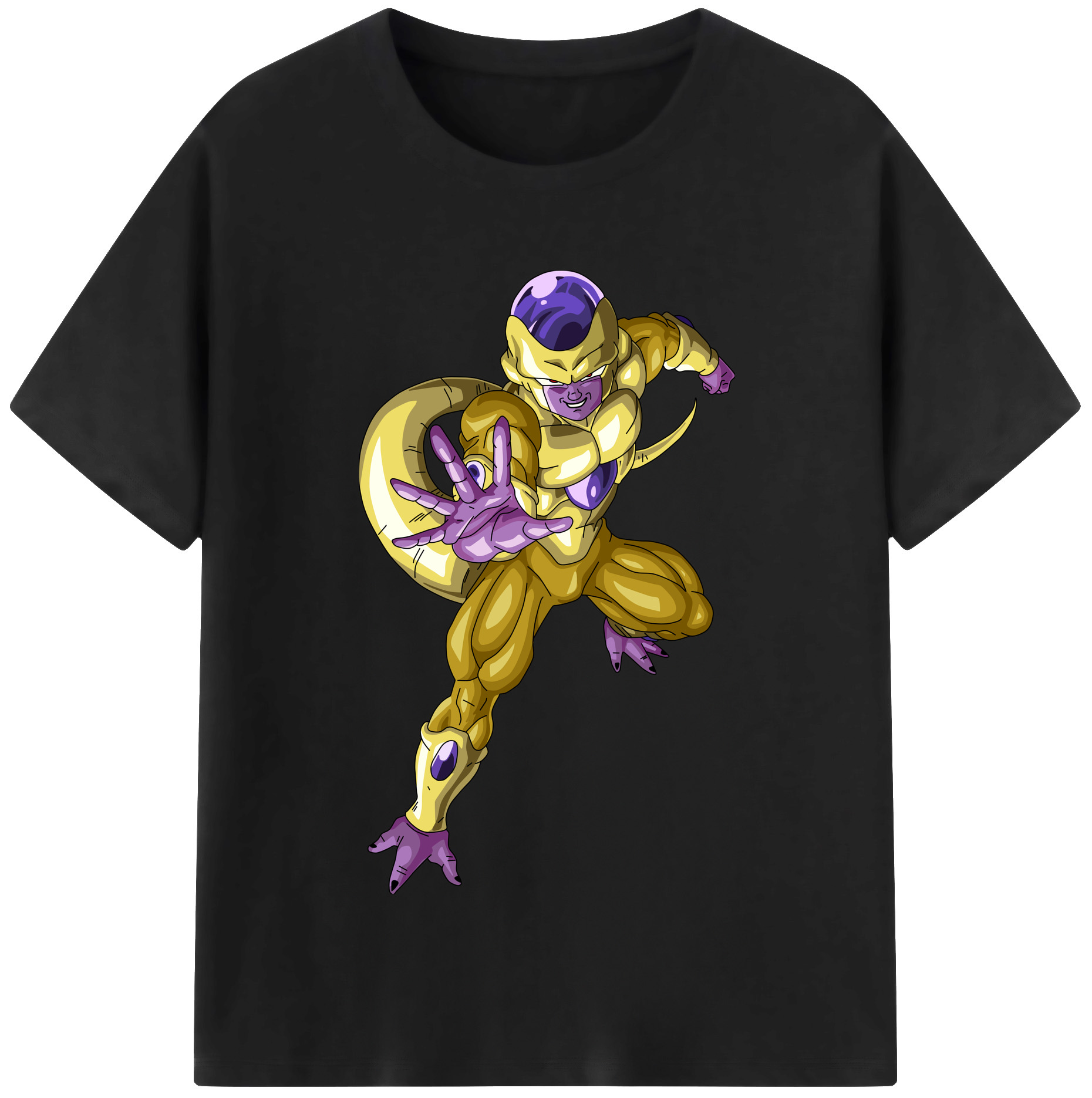 （画像用） ドラゴンボール フリーザ DRAGON BALL Frieza レディースカジュアルプリントTシャツ（綿100％）