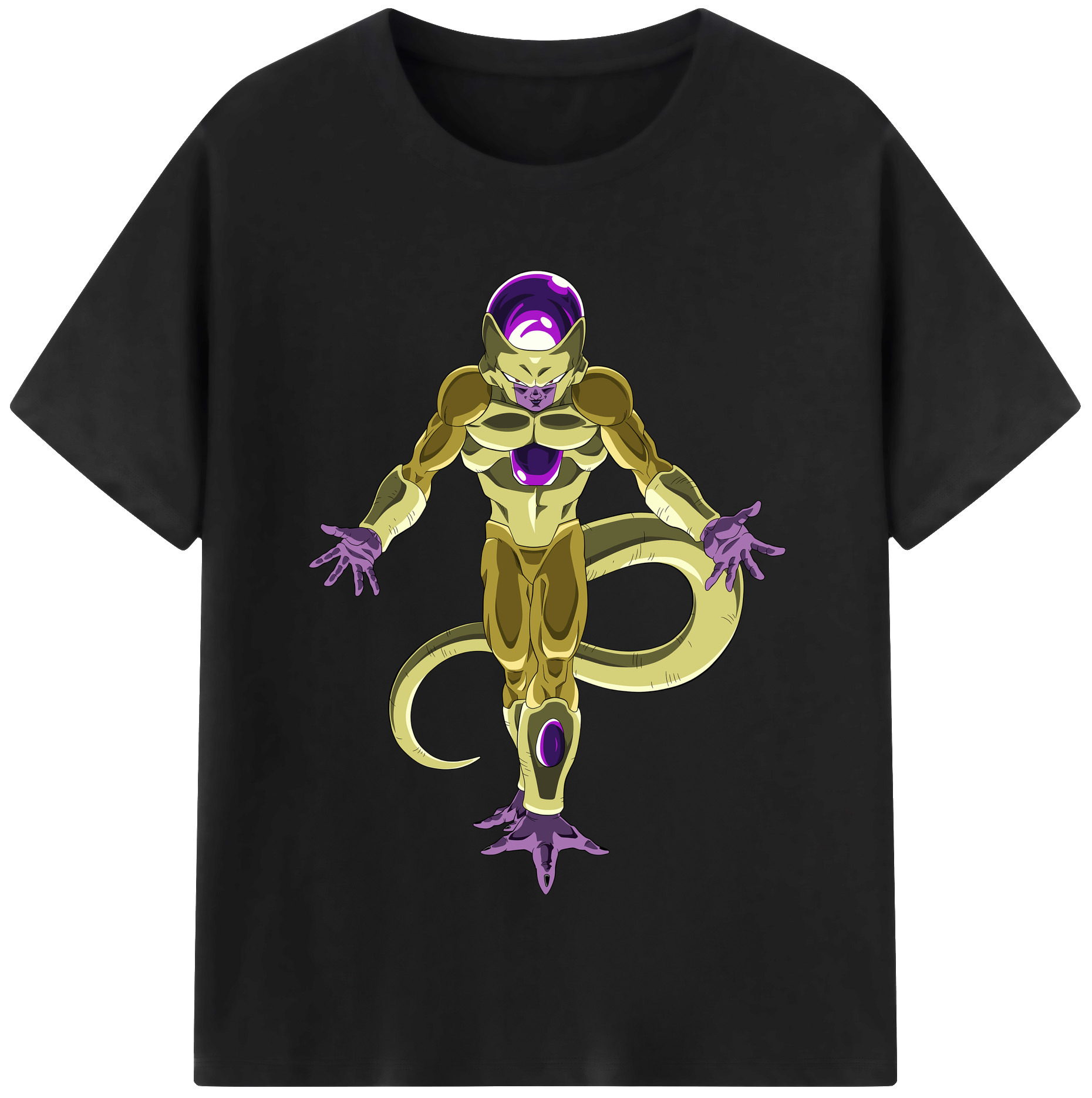 （画像用） ドラゴンボール フリーザ DRAGON BALL Frieza レディースカジュアルプリントTシャツ（綿100％）