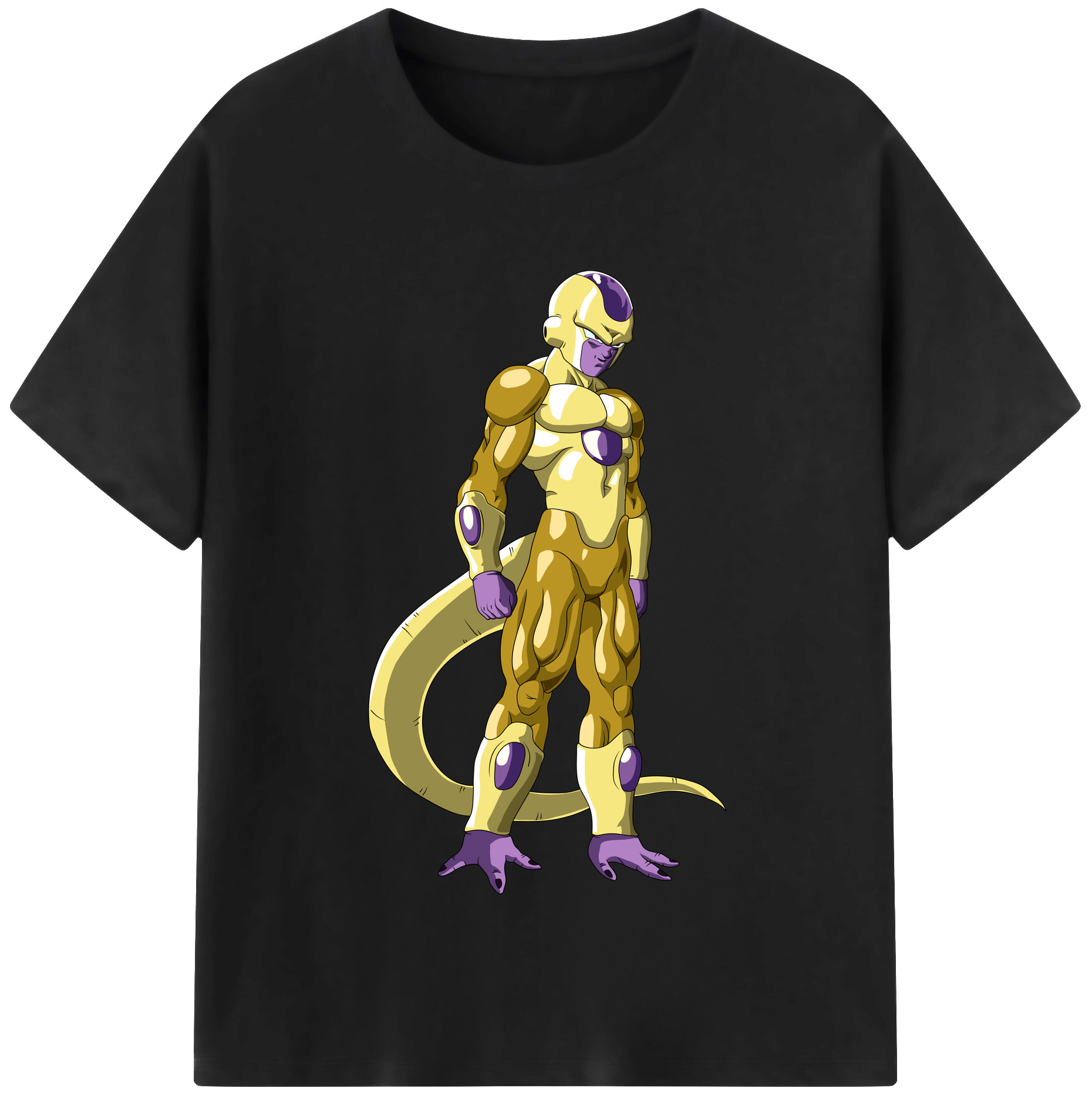 （画像用） ドラゴンボール フリーザ DRAGON BALL Frieza レディースカジュアルプリントTシャツ（綿100％）