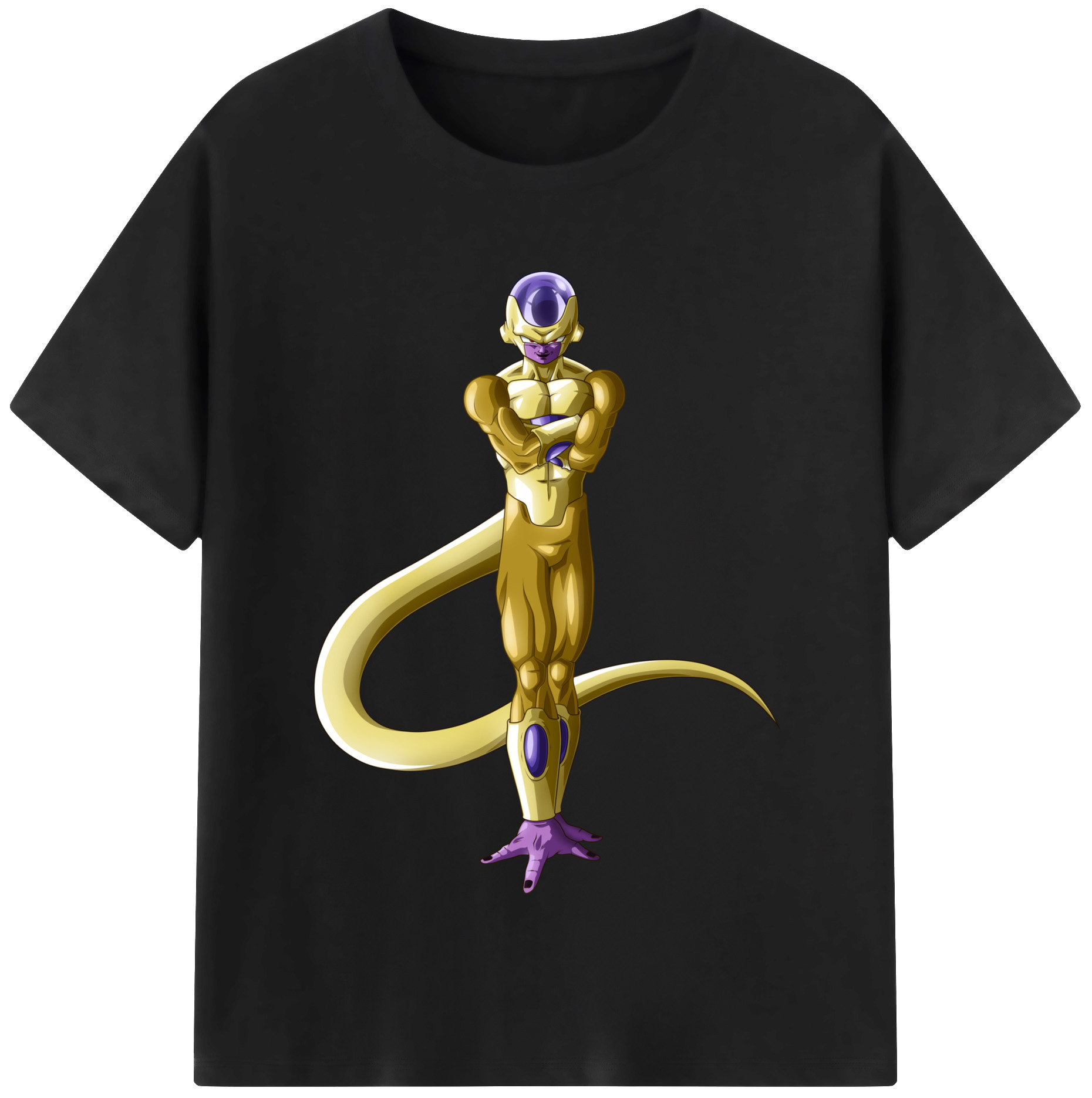 （画像用） ドラゴンボール フリーザ DRAGON BALL Frieza レディースカジュアルプリントTシャツ（綿100％）