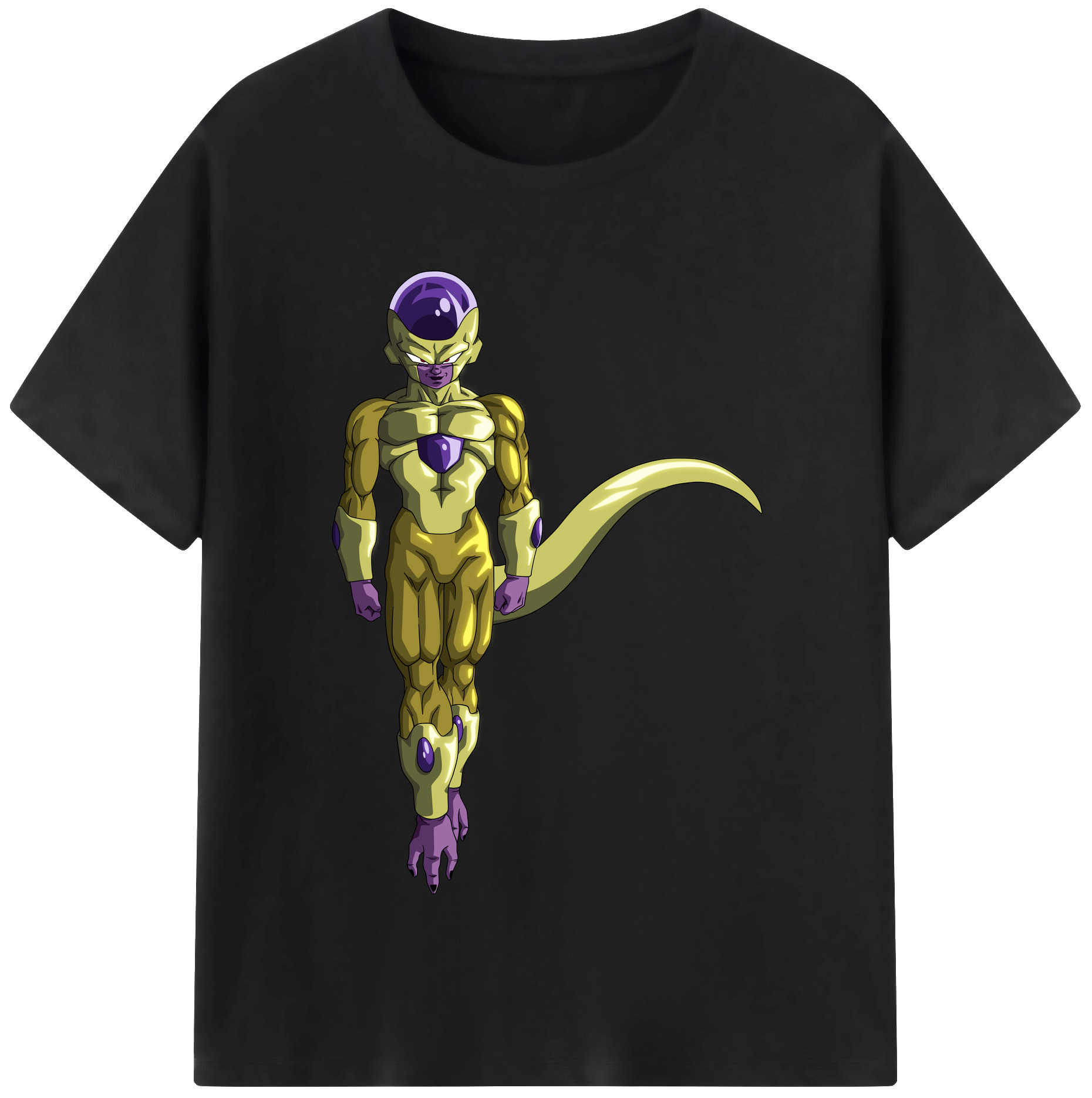 （画像用） ドラゴンボール フリーザ DRAGON BALL Frieza レディースカジュアルプリントTシャツ（綿100％）