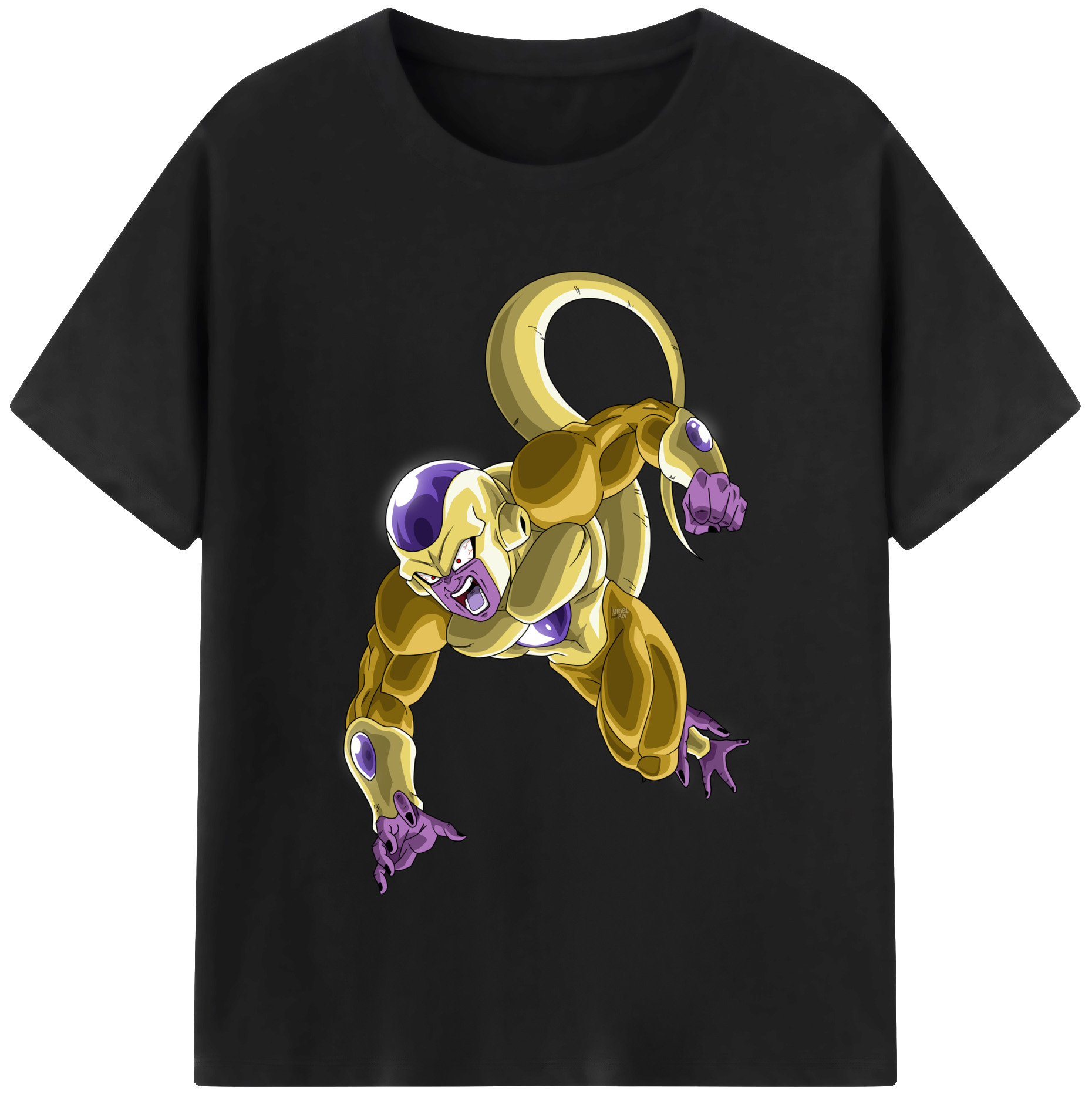（画像用） ドラゴンボール フリーザ DRAGON BALL Frieza レディースカジュアルプリントTシャツ（綿100％）