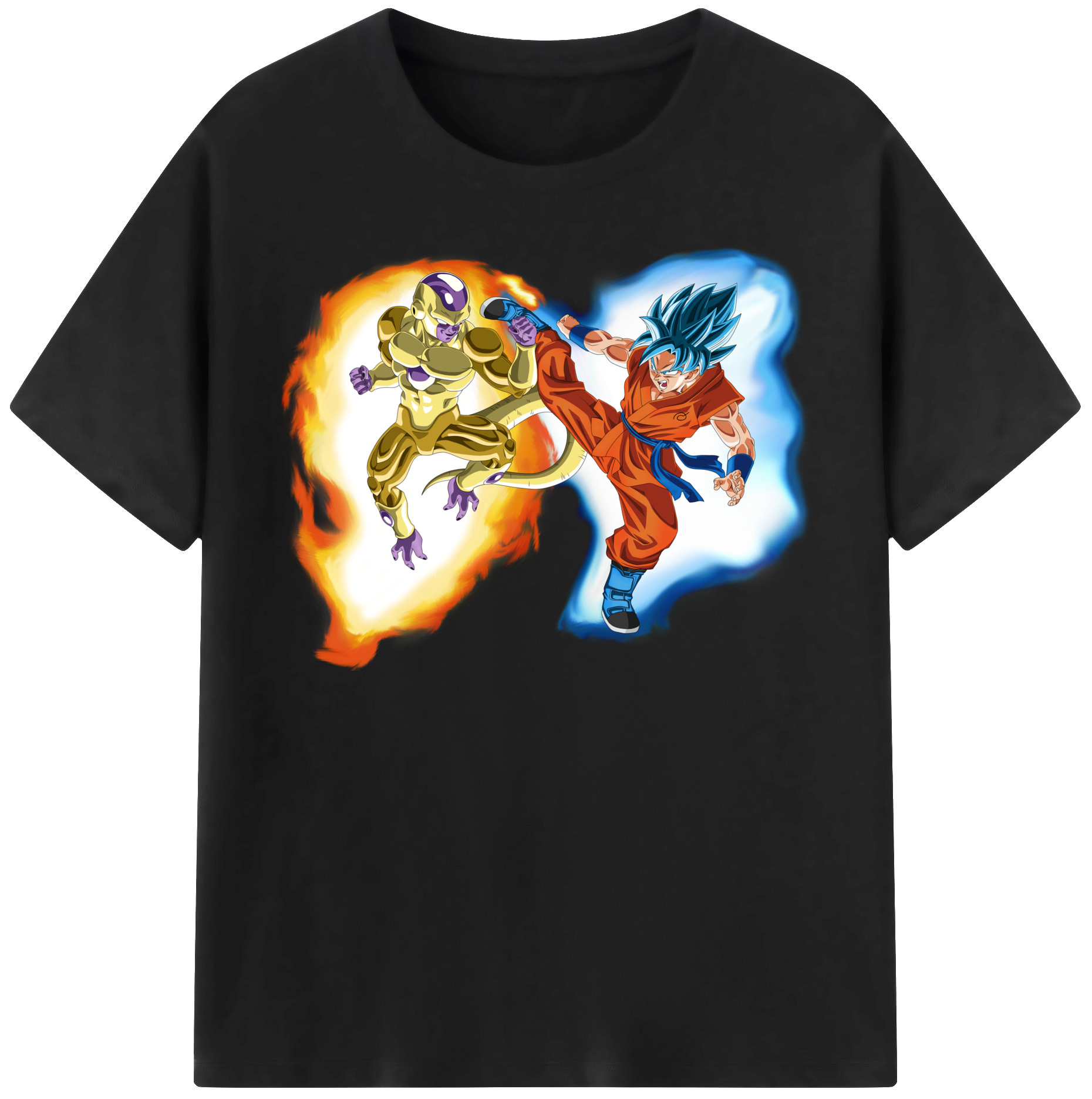 （画像用） ドラゴンボール フリーザ DRAGON BALL Frieza レディースカジュアルプリントTシャツ（綿100％）