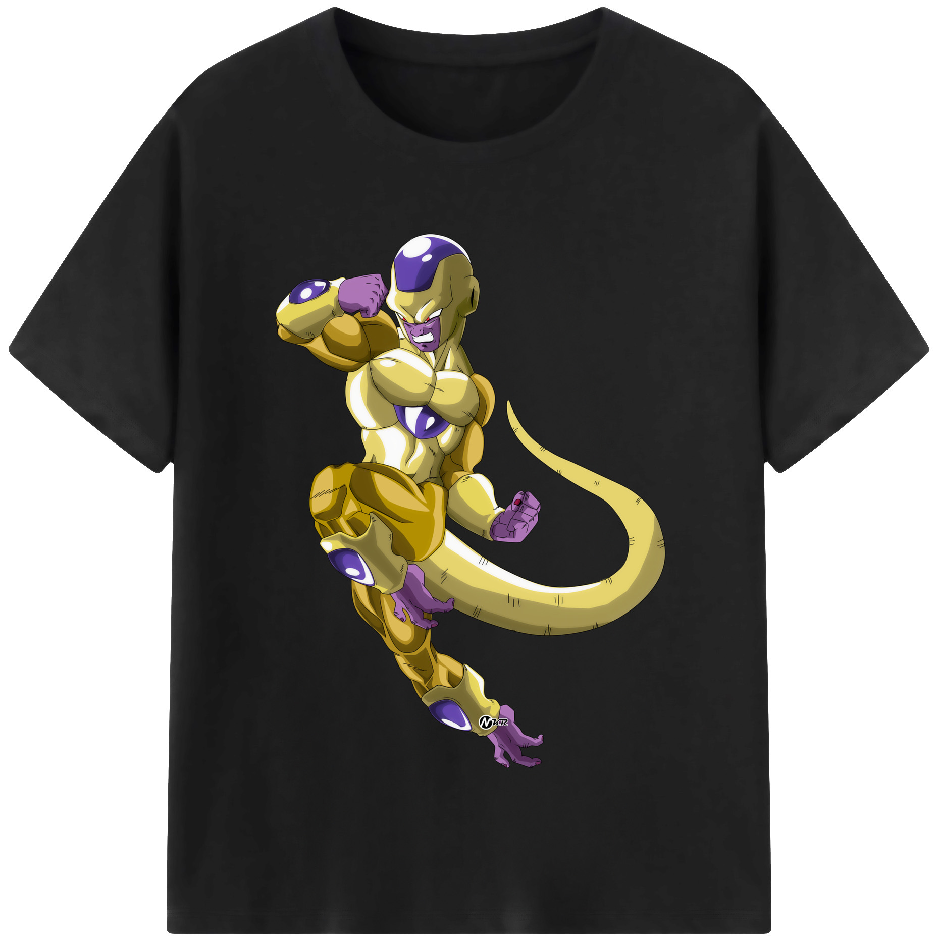 （画像用） ドラゴンボール フリーザ DRAGON BALL Frieza レディースカジュアルプリントTシャツ（綿100％）
