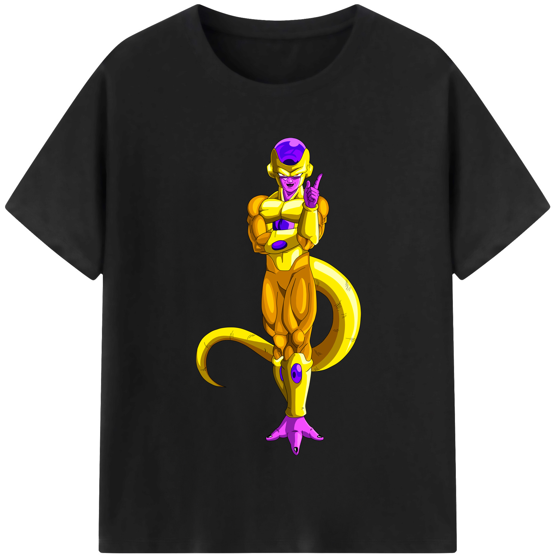 （画像用） ドラゴンボール フリーザ DRAGON BALL Frieza レディースカジュアルプリントTシャツ（綿100％）