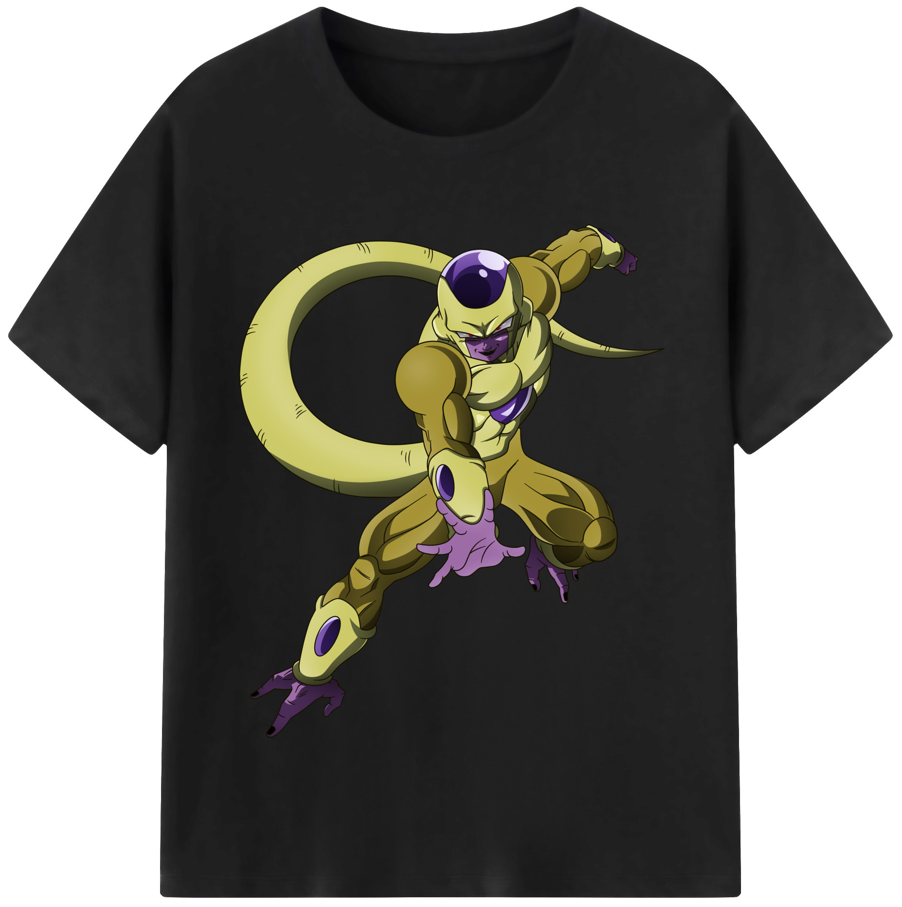 （画像用） ドラゴンボール フリーザ DRAGON BALL Frieza レディースカジュアルプリントTシャツ（綿100％）