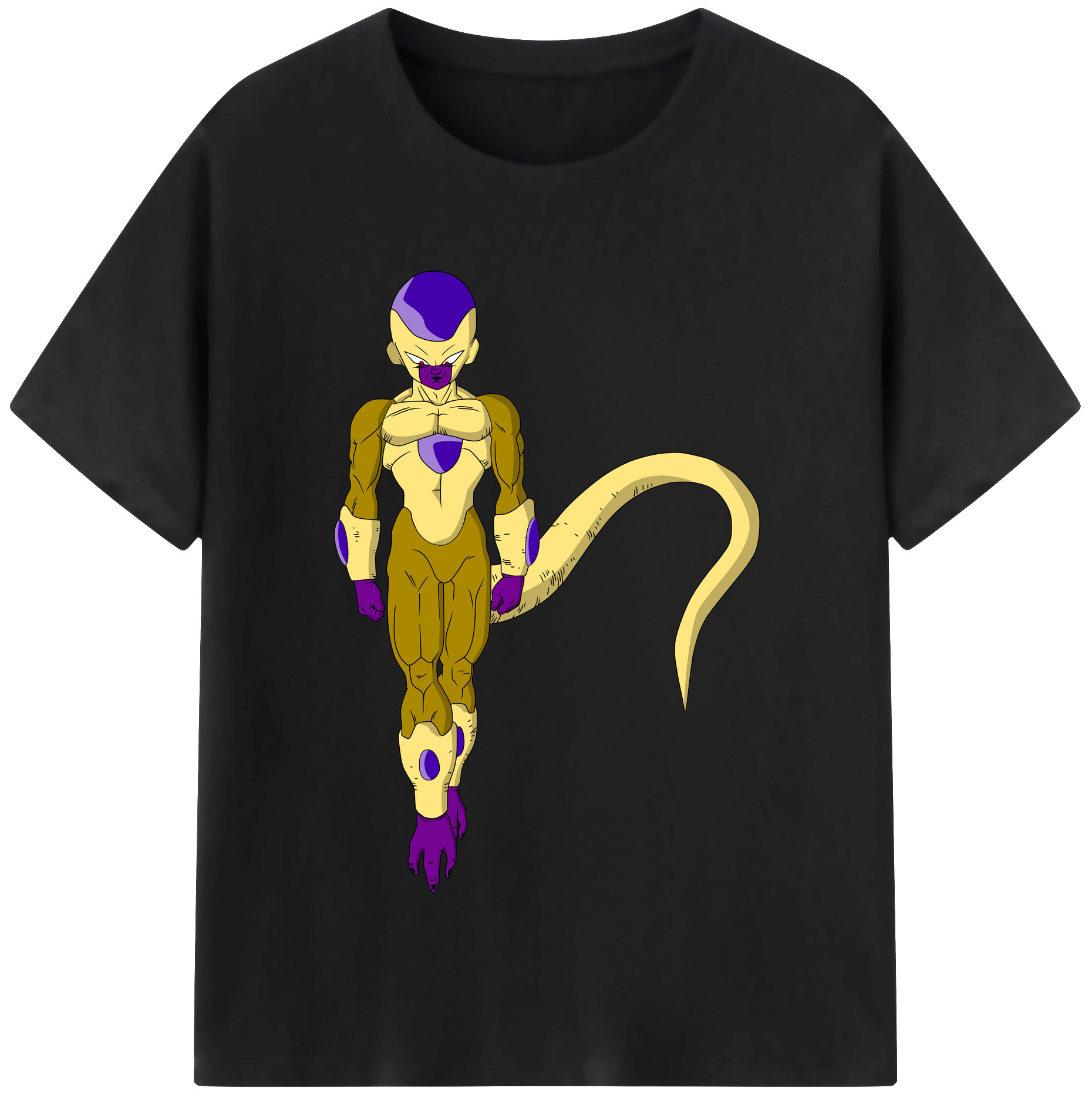 （画像用） ドラゴンボール フリーザ DRAGON BALL Frieza レディースカジュアルプリントTシャツ（綿100％）