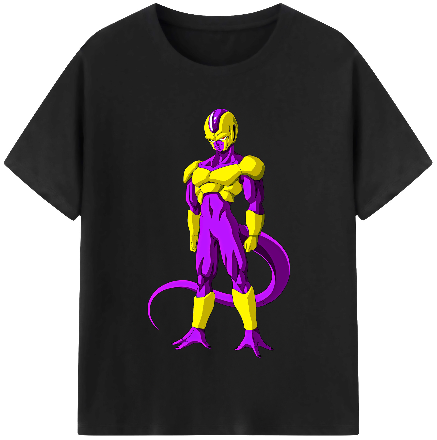（画像用） ドラゴンボール フリーザ DRAGON BALL Frieza レディースカジュアルプリントTシャツ（綿100％）