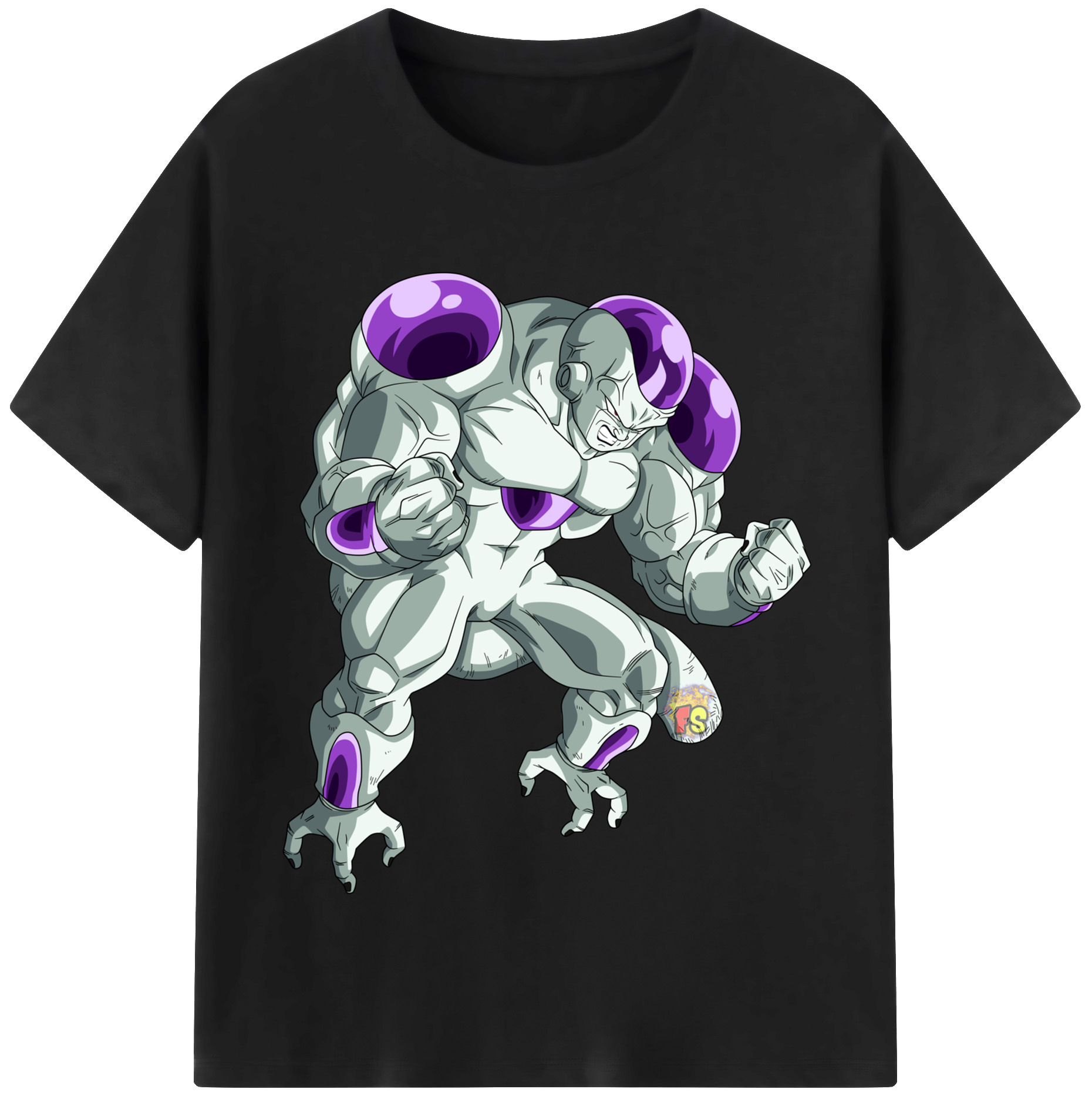 （画像用） ドラゴンボール フリーザ DRAGON BALL Frieza レディースカジュアルプリントTシャツ（綿100％）