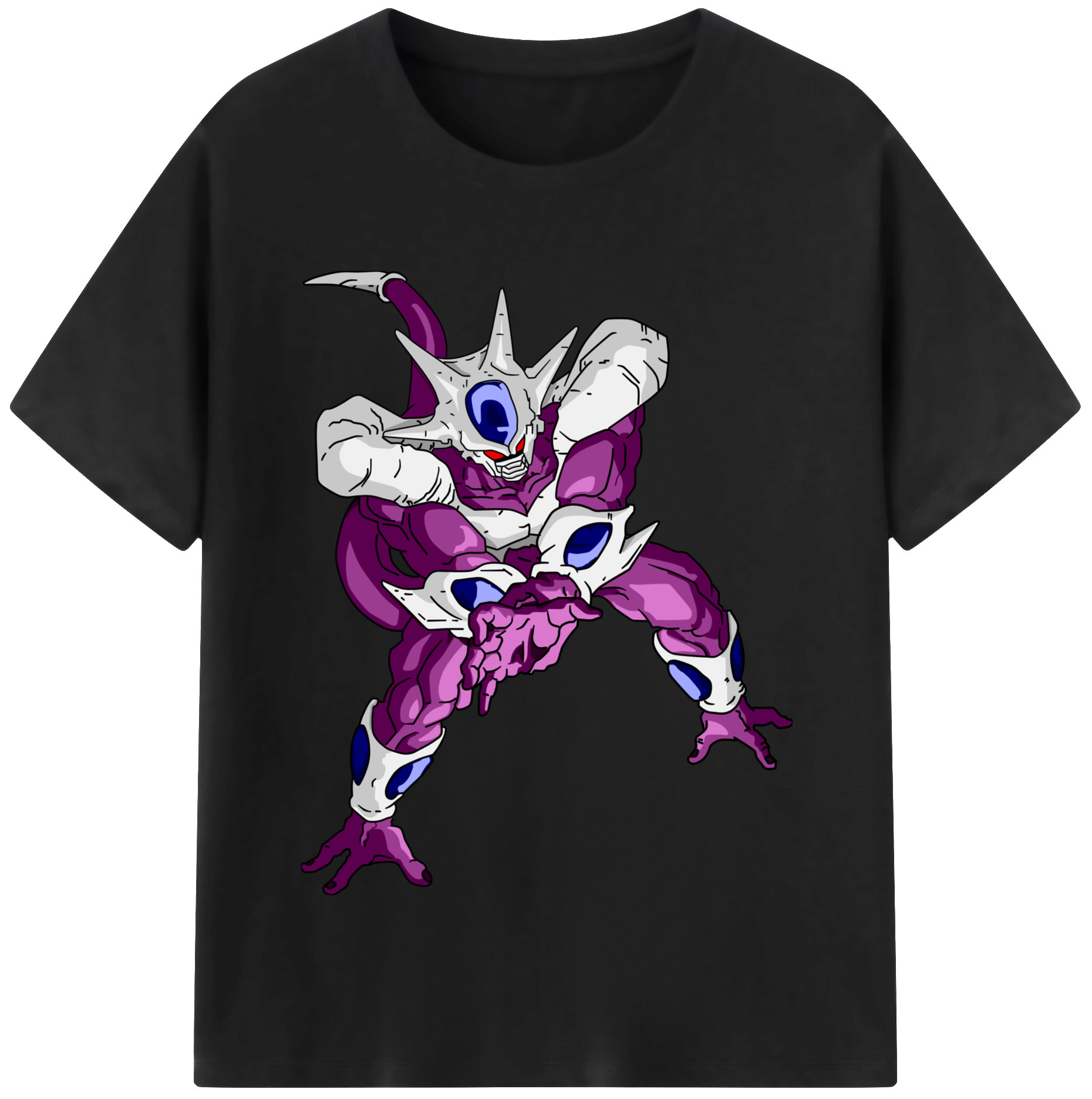 （画像用） ドラゴンボール クウラ DRAGON BALL Cooler Coora レディースカジュアルプリントTシャツ（綿100％）