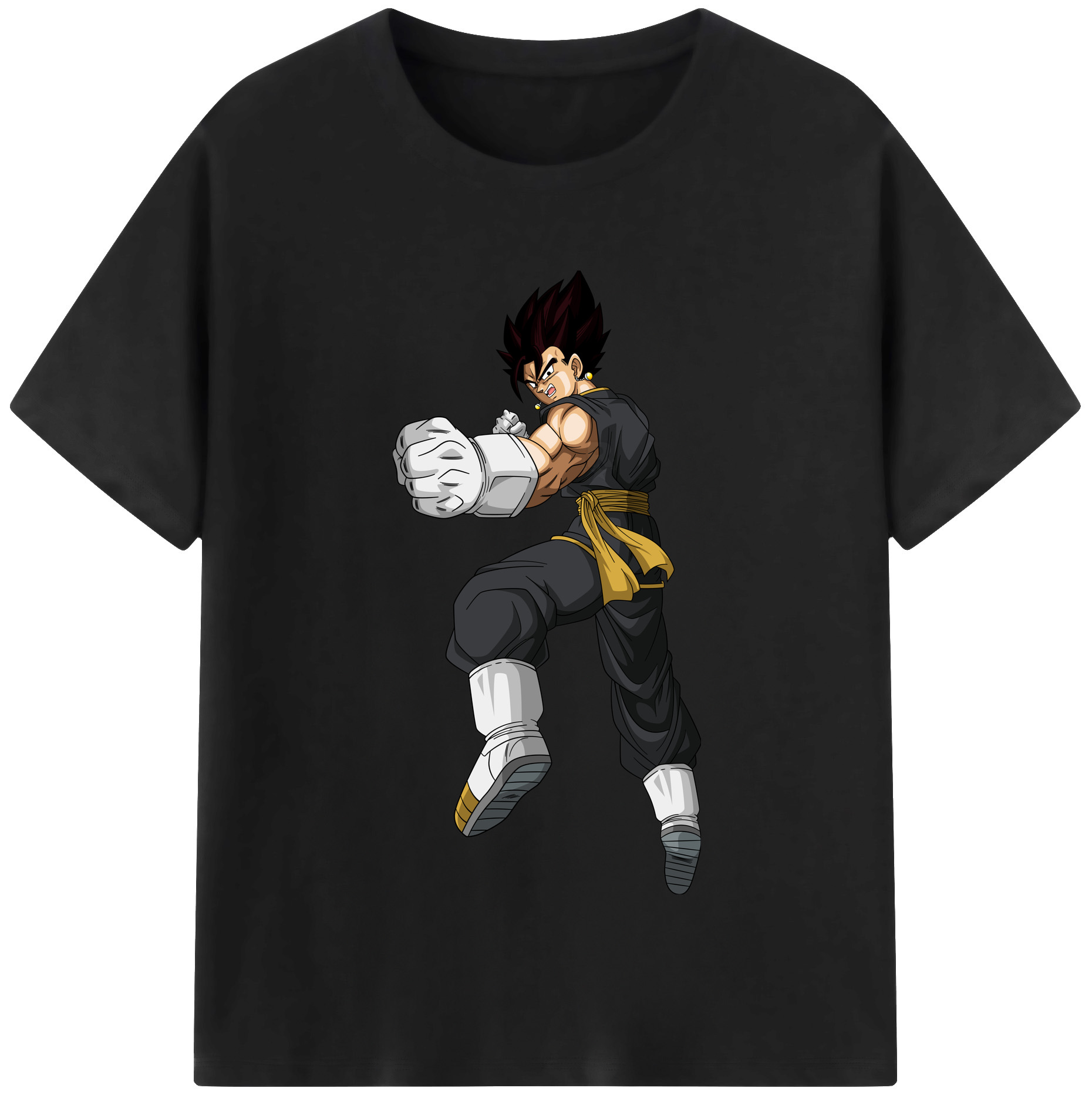 （画像用） ドラゴンボール ベジット DRAGON BALL Vegetto レディースカジュアルプリントTシャツ（綿100％）