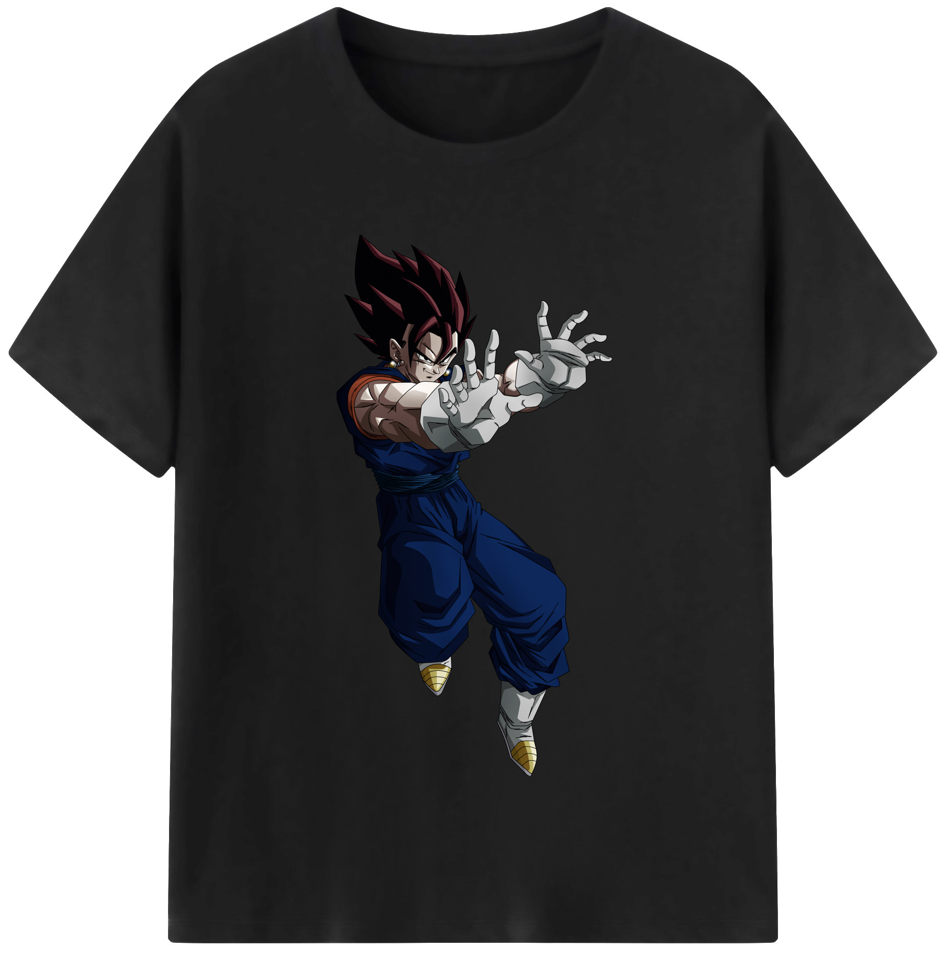 （画像用） ドラゴンボール ベジット DRAGON BALL Vegetto レディースカジュアルプリントTシャツ（綿100％）
