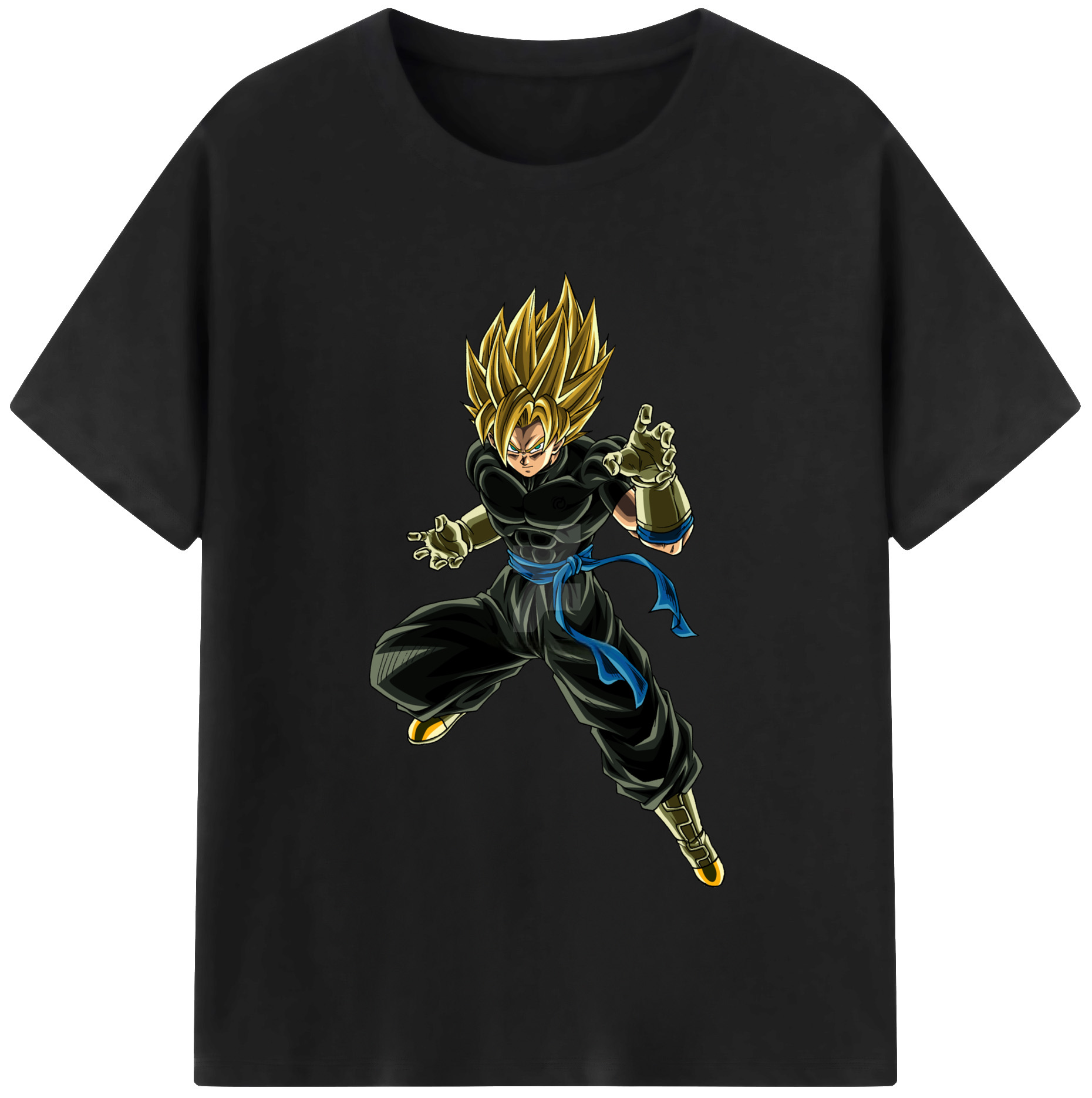 （画像用） ドラゴンボール ベジット DRAGON BALL Vegetto レディースカジュアルプリントTシャツ（綿100％）