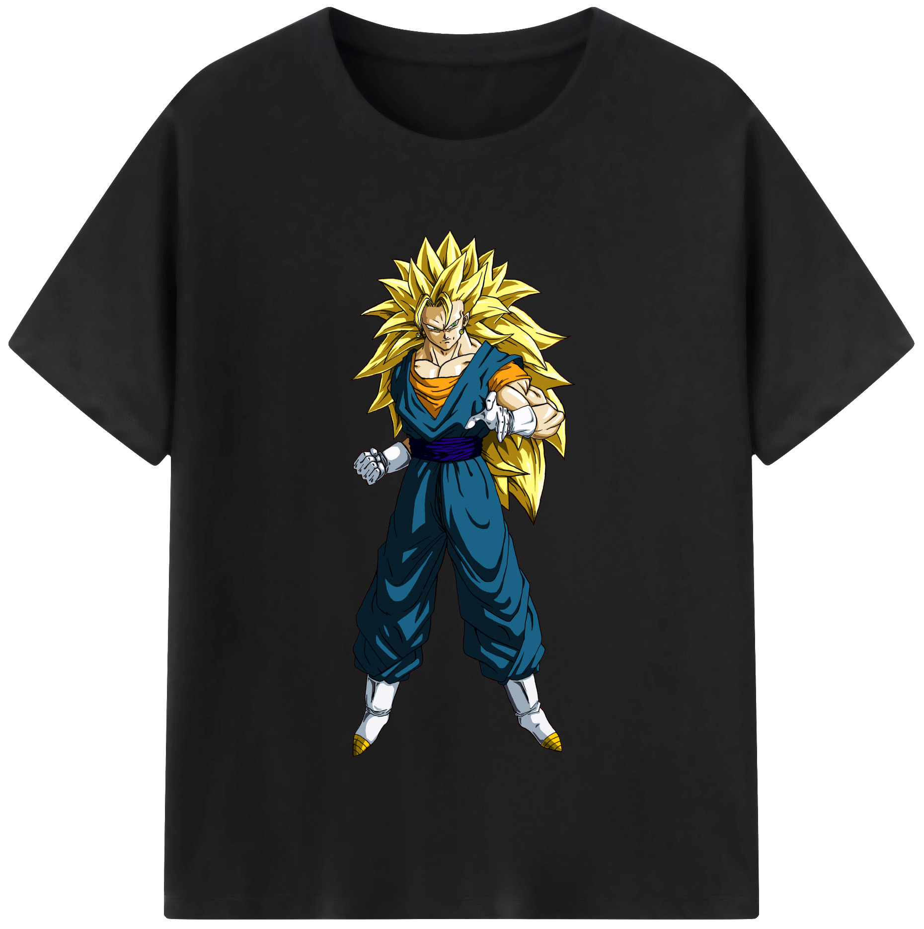 （画像用） ドラゴンボール ベジット DRAGON BALL Vegetto レディースカジュアルプリントTシャツ（綿100％）