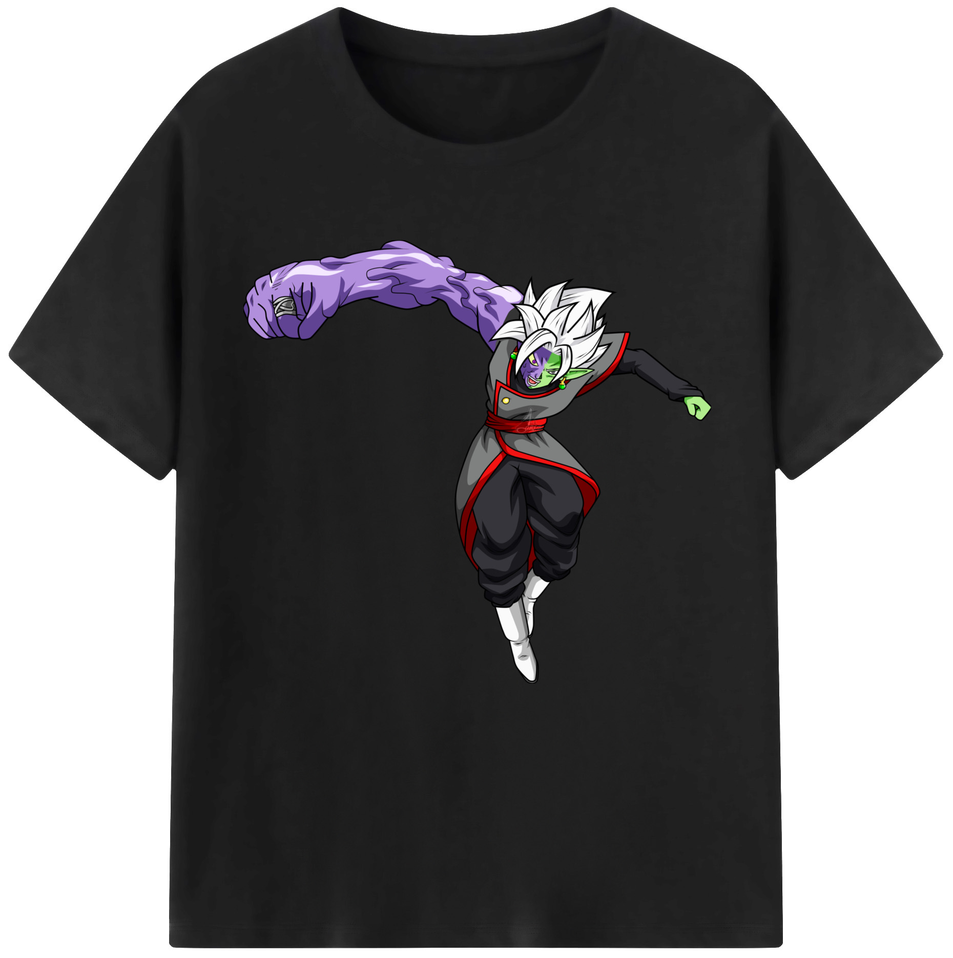 （画像用） ドラゴンボール ベジット DRAGON BALL Vegetto レディースカジュアルプリントTシャツ（綿100％）