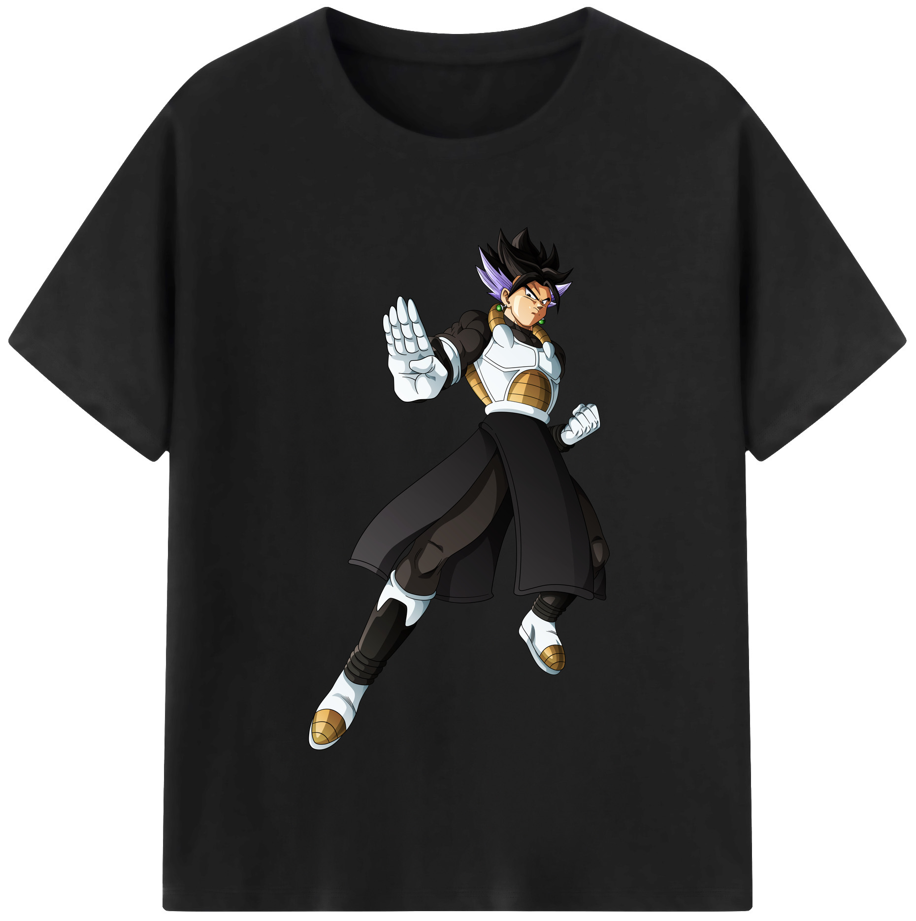 （画像用） ドラゴンボール ベジット DRAGON BALL Vegetto レディースカジュアルプリントTシャツ（綿100％）