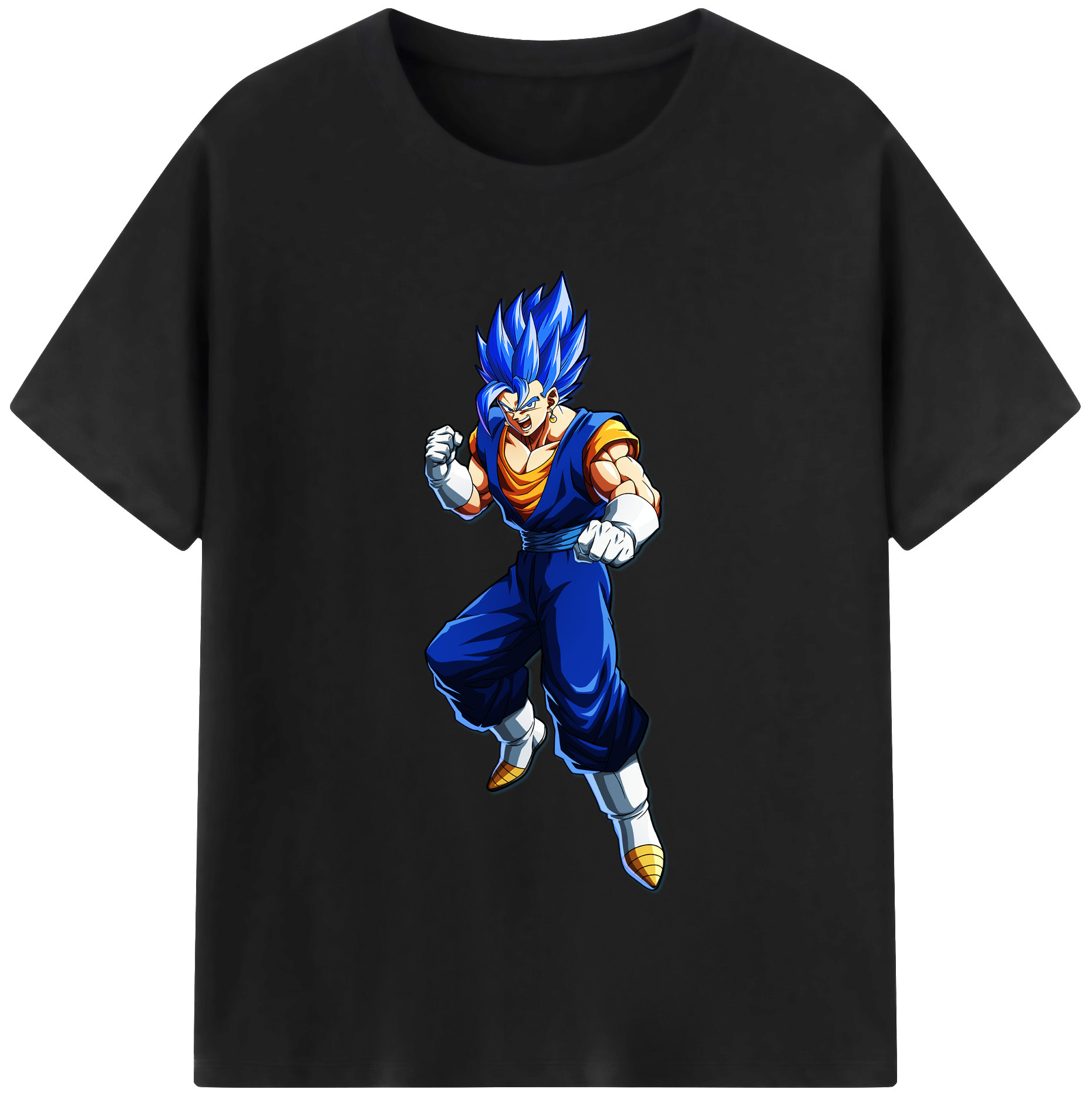 （画像用） ドラゴンボール ベジット DRAGON BALL Vegetto レディースカジュアルプリントTシャツ（綿100％）