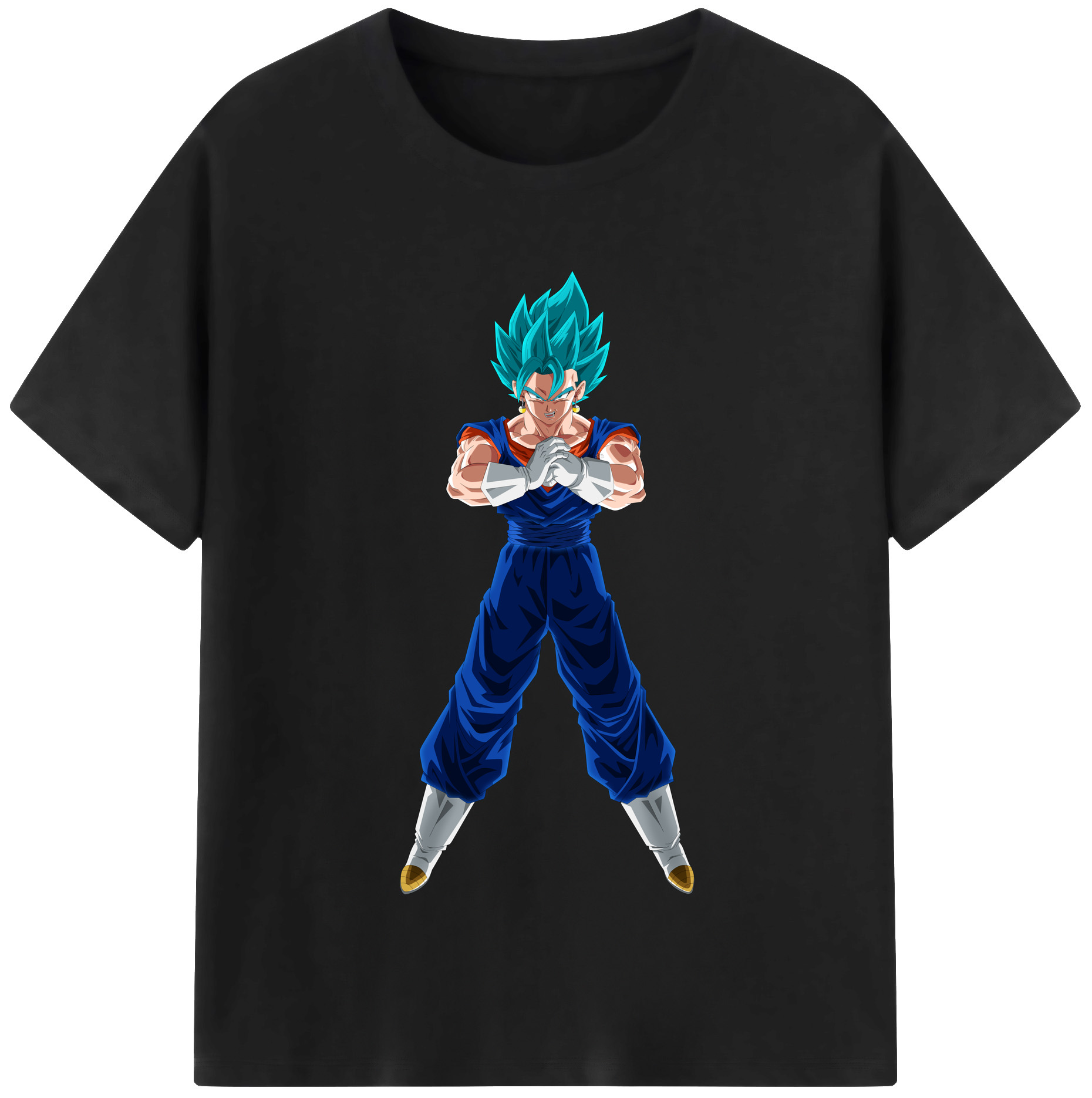 （画像用） ドラゴンボール ベジット DRAGON BALL Vegetto レディースカジュアルプリントTシャツ（綿100％）