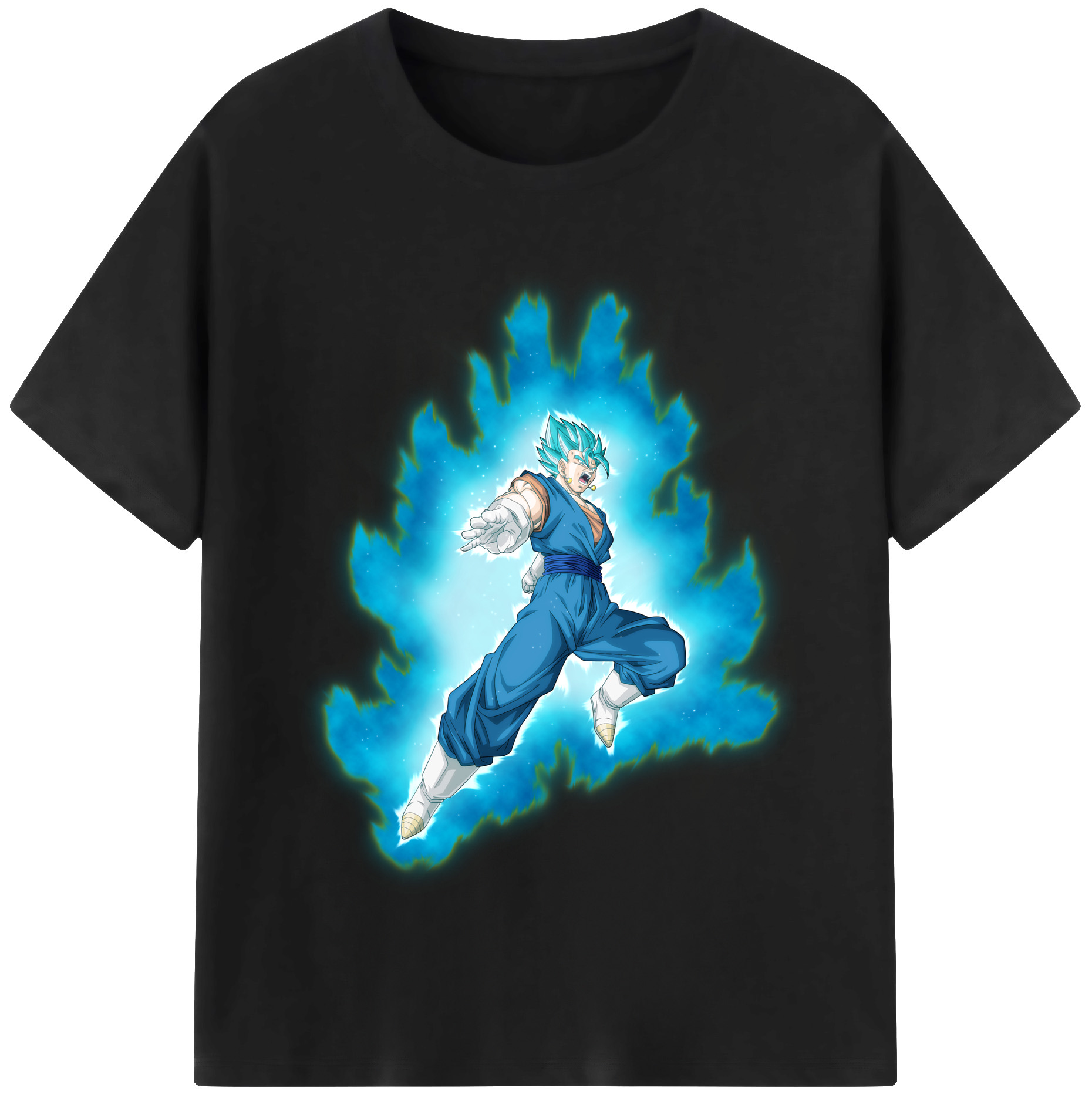 （画像用） ドラゴンボール ベジット DRAGON BALL Vegetto レディースカジュアルプリントTシャツ（綿100％）
