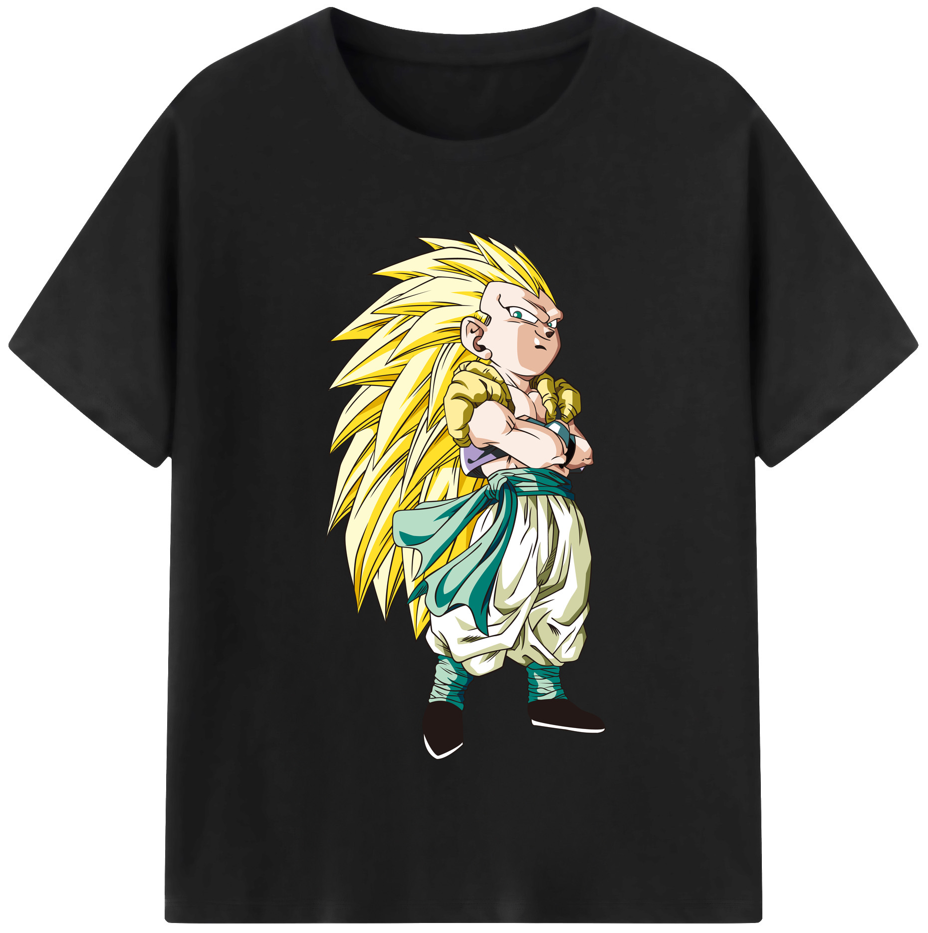 （画像用） ドラゴンボール ベジット DRAGON BALL Vegetto レディースカジュアルプリントTシャツ（綿100％）