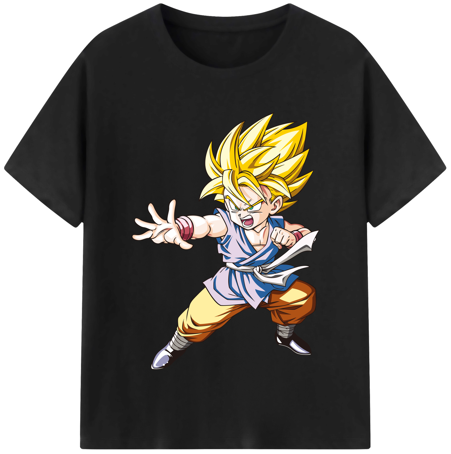 （画像用） ドラゴンボール ベジット DRAGON BALL Vegetto レディースカジュアルプリントTシャツ（綿100％）