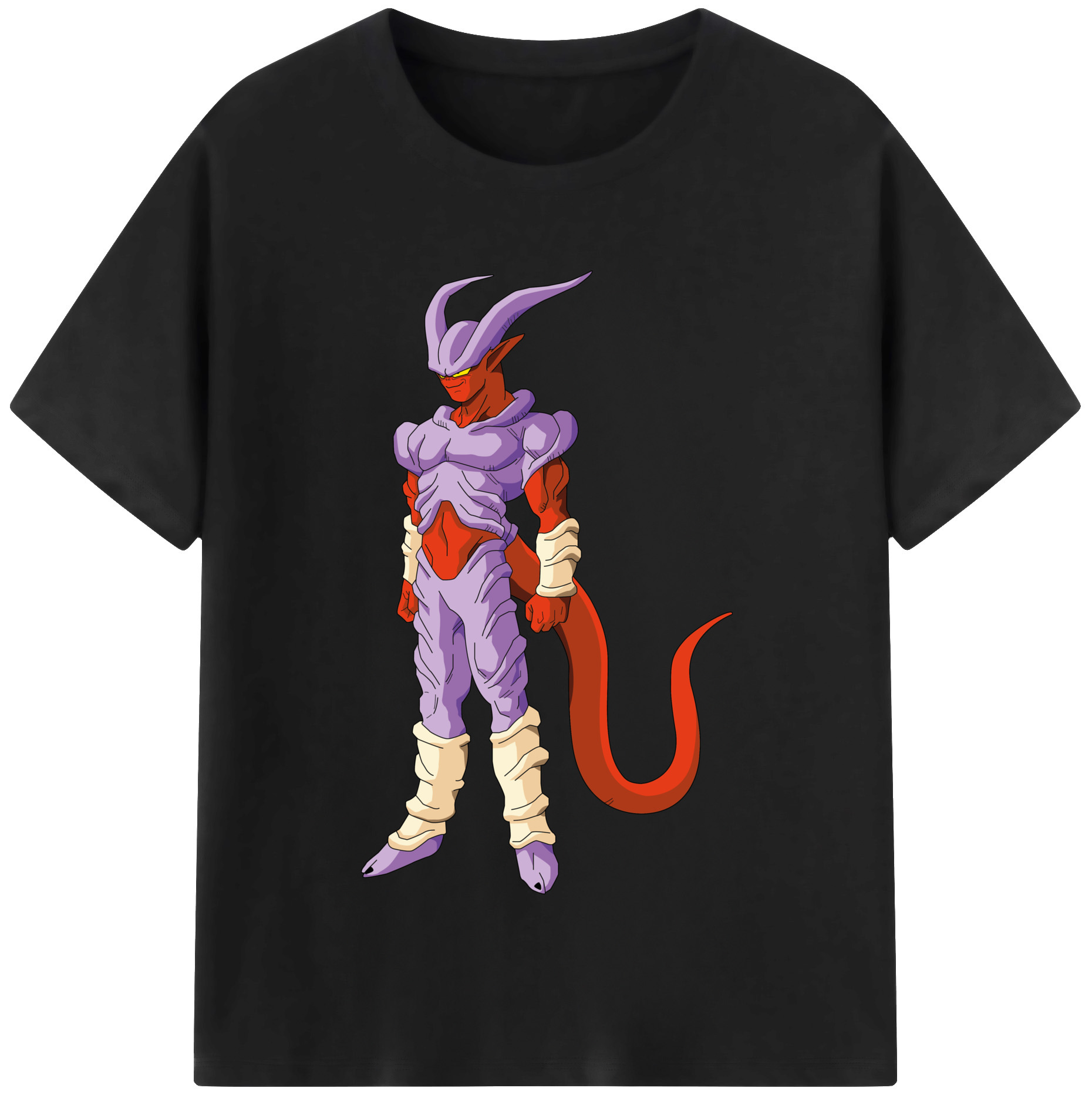 （画像用） ドラゴンボール ジャネンバ DRAGON BALL Janemba レディースカジュアルプリントTシャツ（綿100％）